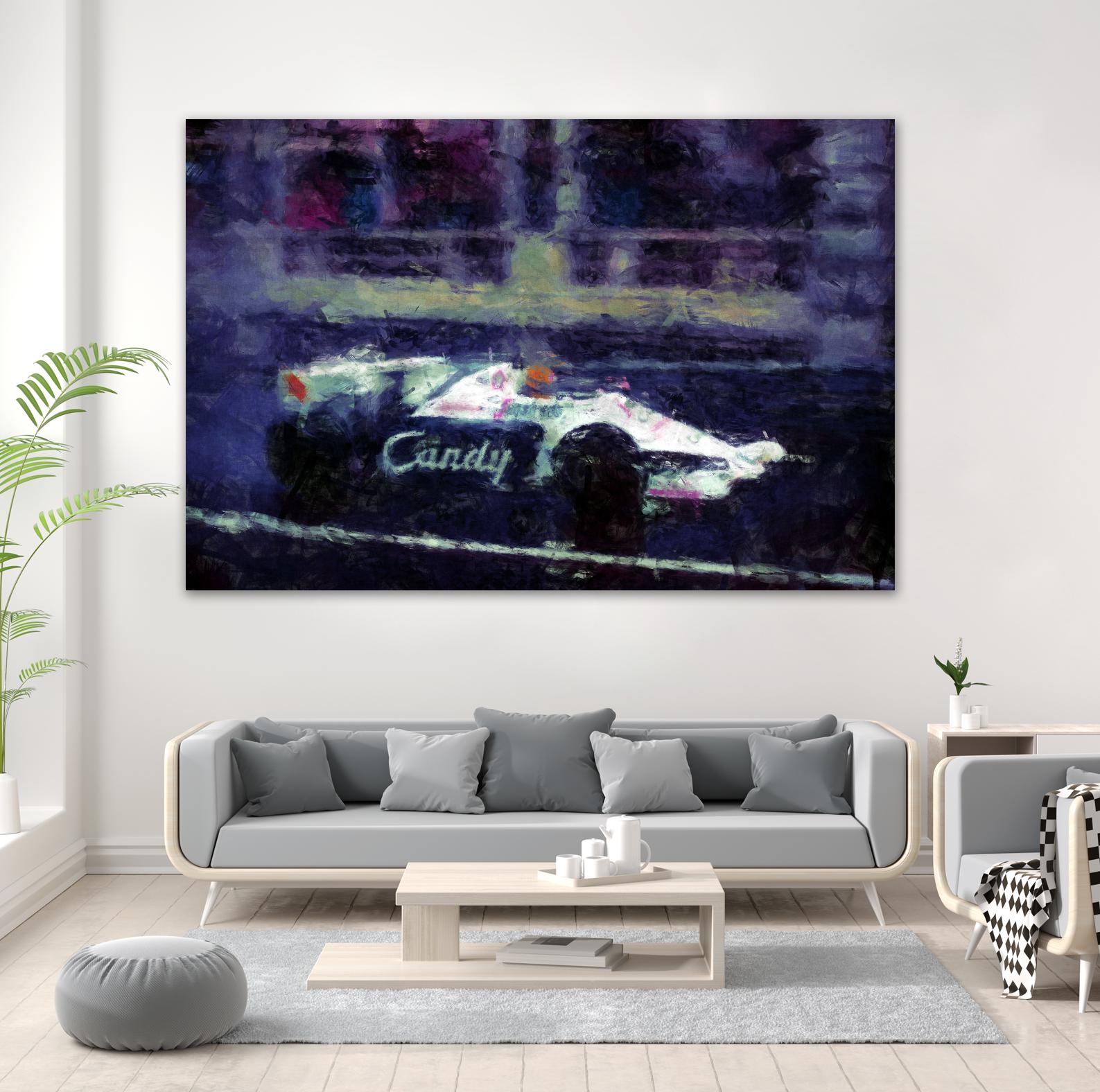 Formula 1 - VIII by Jean-François Dupuis on GIANT ART - black transportation automobile