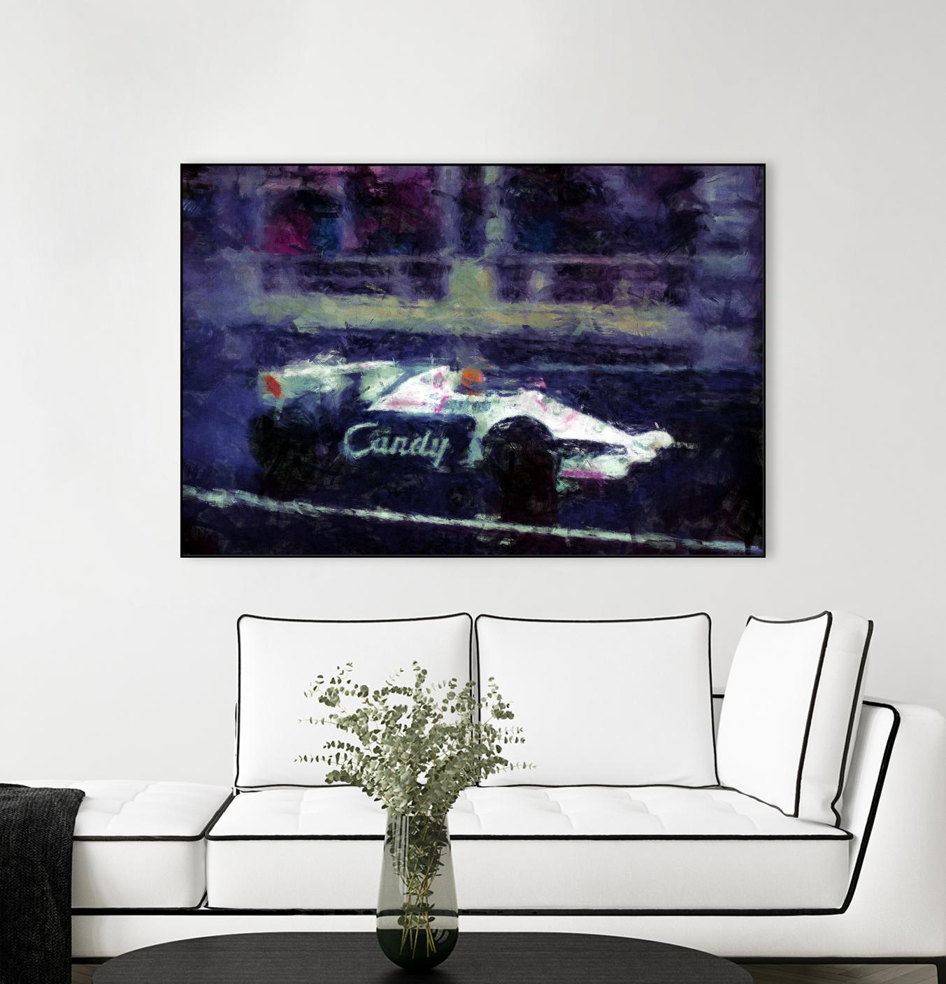 Formula 1 - VIII by Jean-François Dupuis on GIANT ART - black transportation automobile