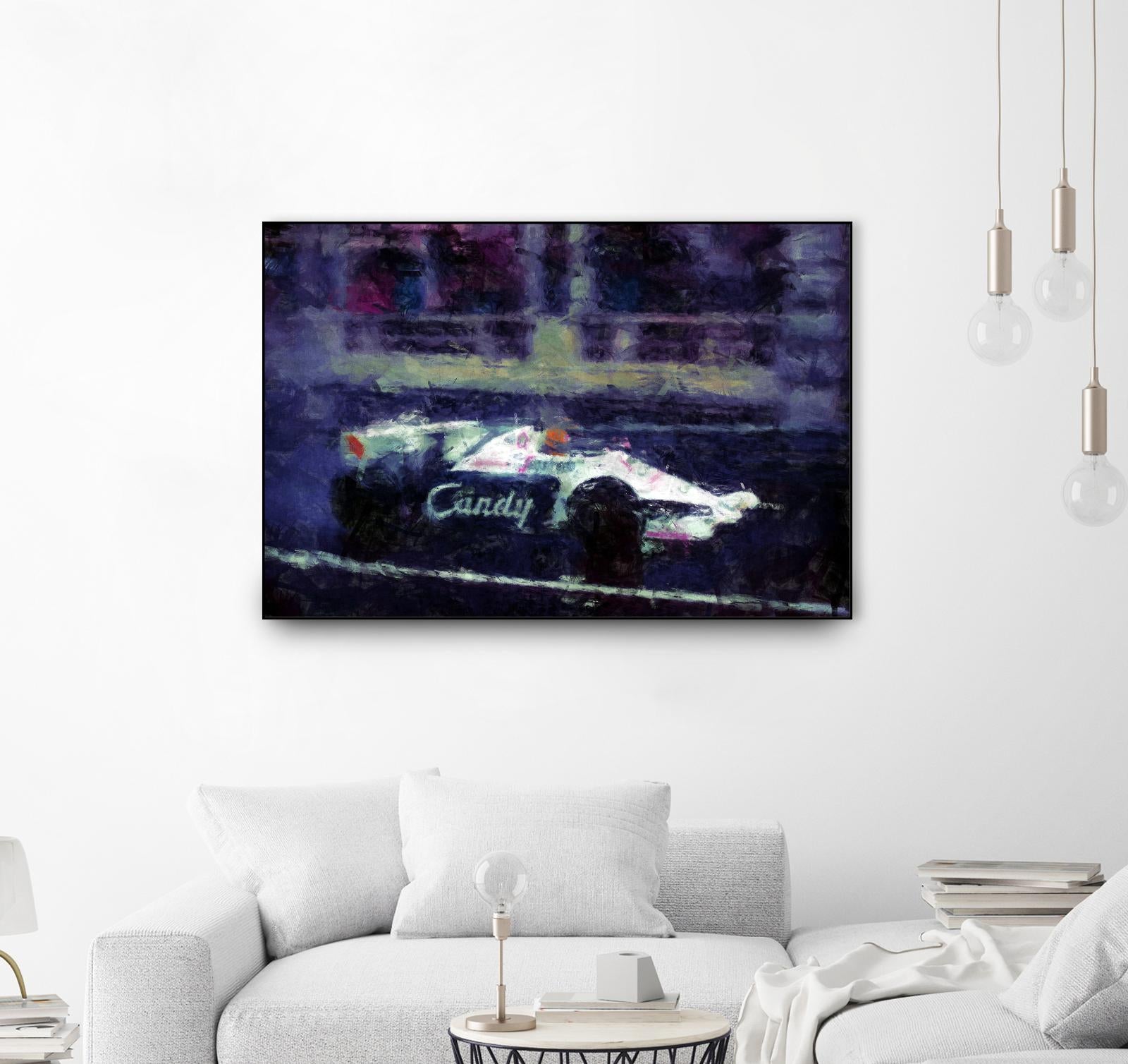 Formula 1 - VIII by Jean-François Dupuis on GIANT ART - black transportation automobile