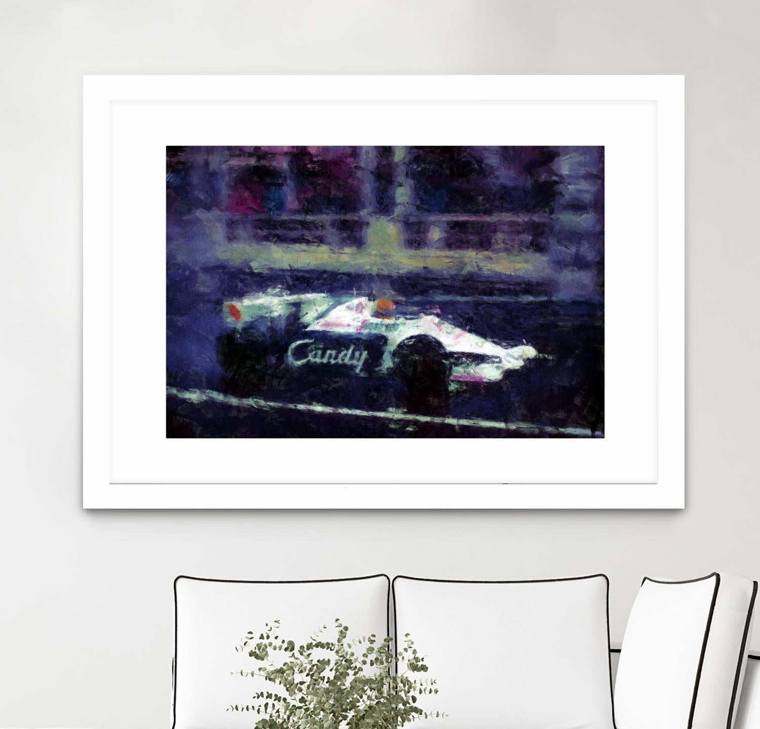 Formula 1 - VIII by Jean-François Dupuis on GIANT ART - black transportation automobile