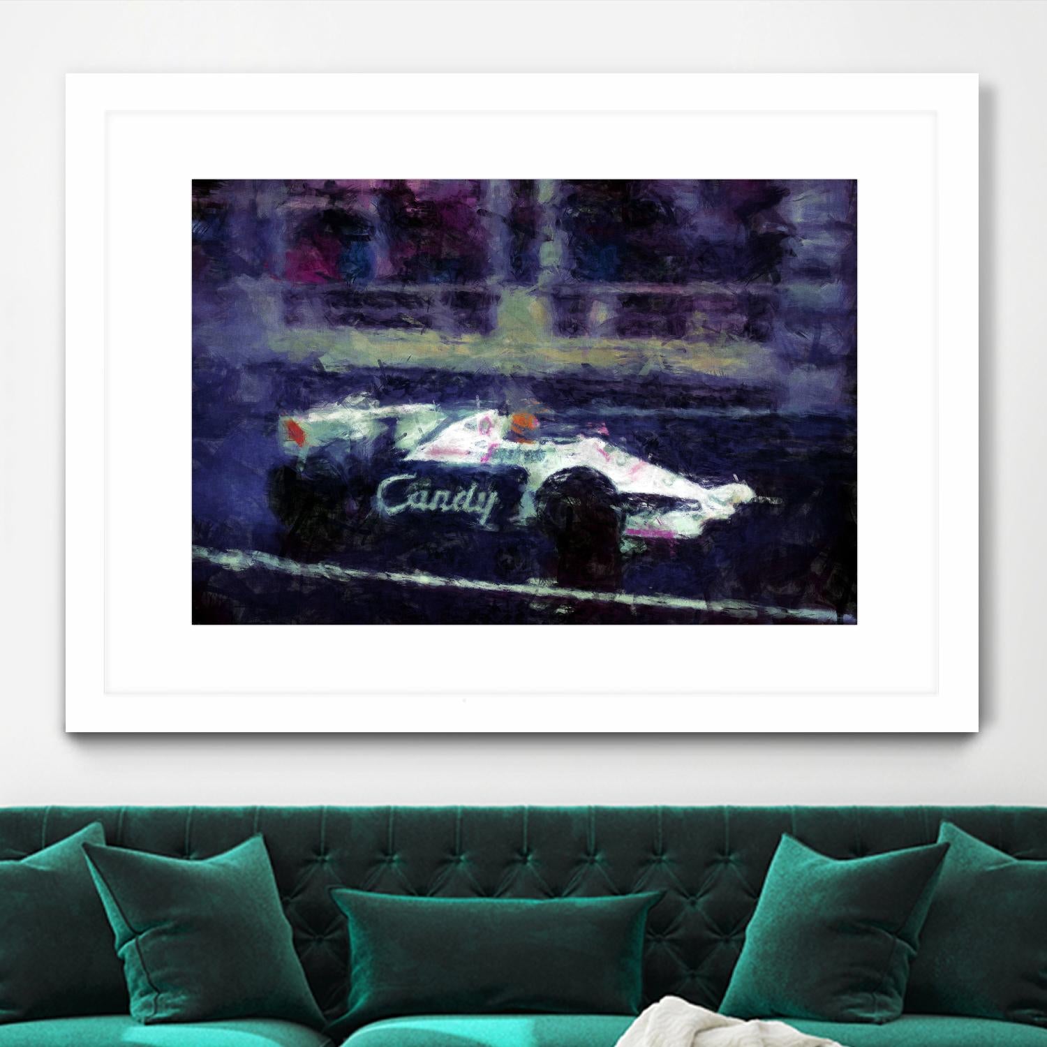 Formula 1 - VIII by Jean-François Dupuis on GIANT ART - black transportation automobile