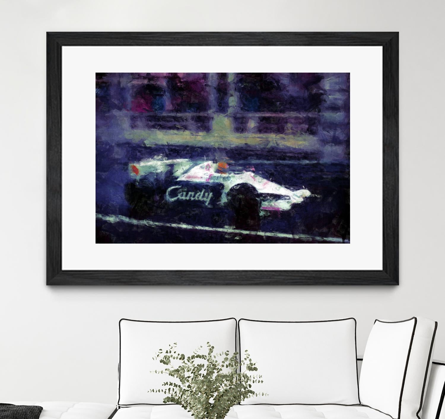 Formula 1 - VIII by Jean-François Dupuis on GIANT ART - black transportation automobile