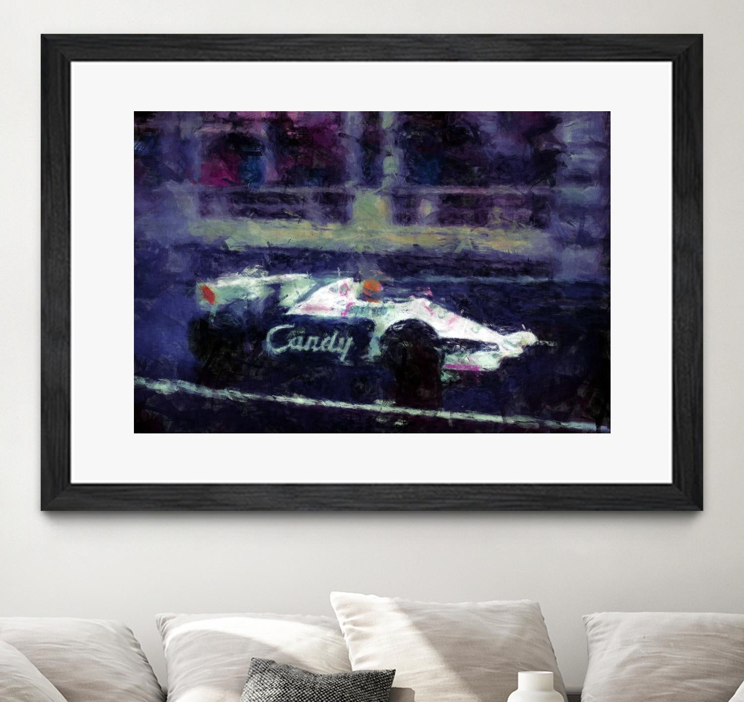 Formula 1 - VIII by Jean-François Dupuis on GIANT ART - black transportation automobile