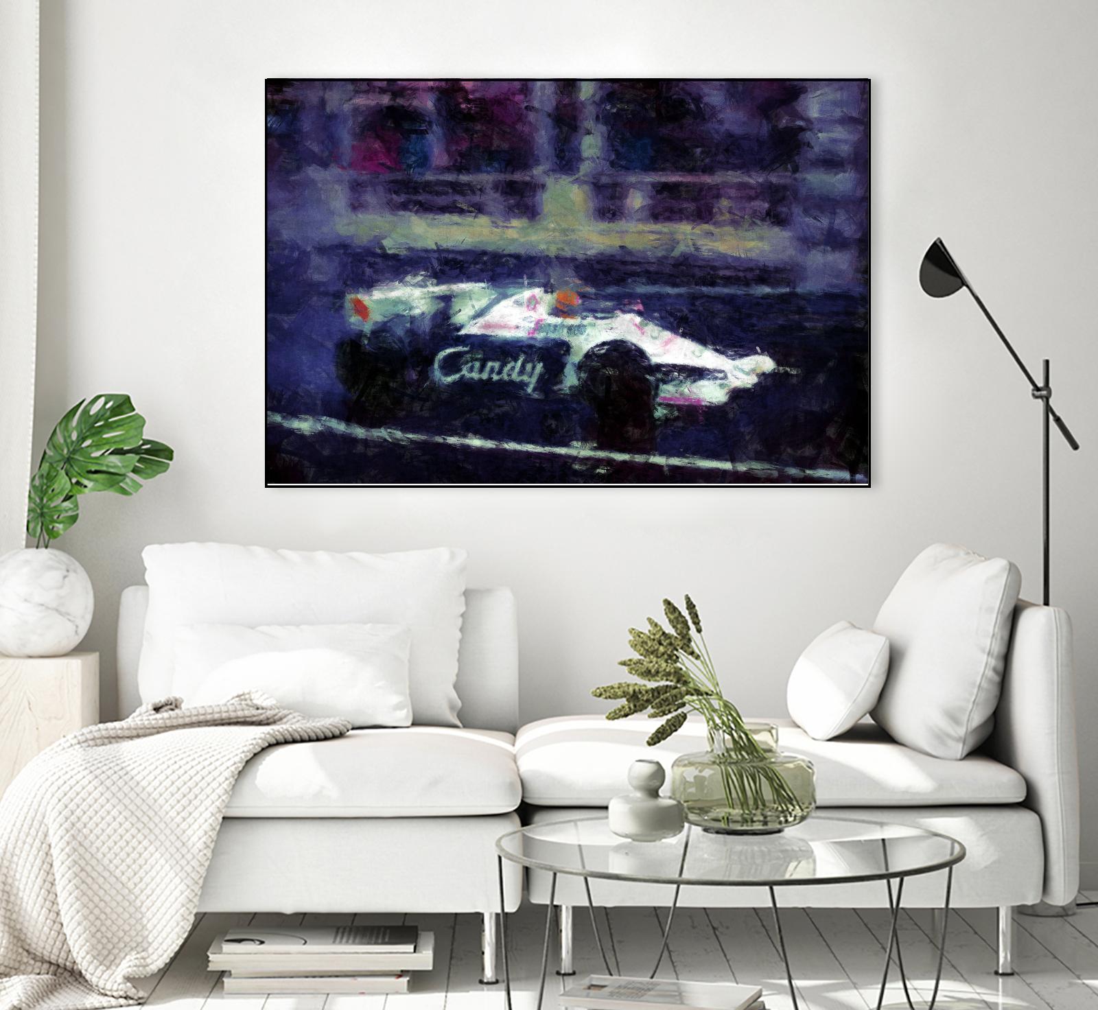 Formula 1 - VIII by Jean-François Dupuis on GIANT ART - black transportation automobile