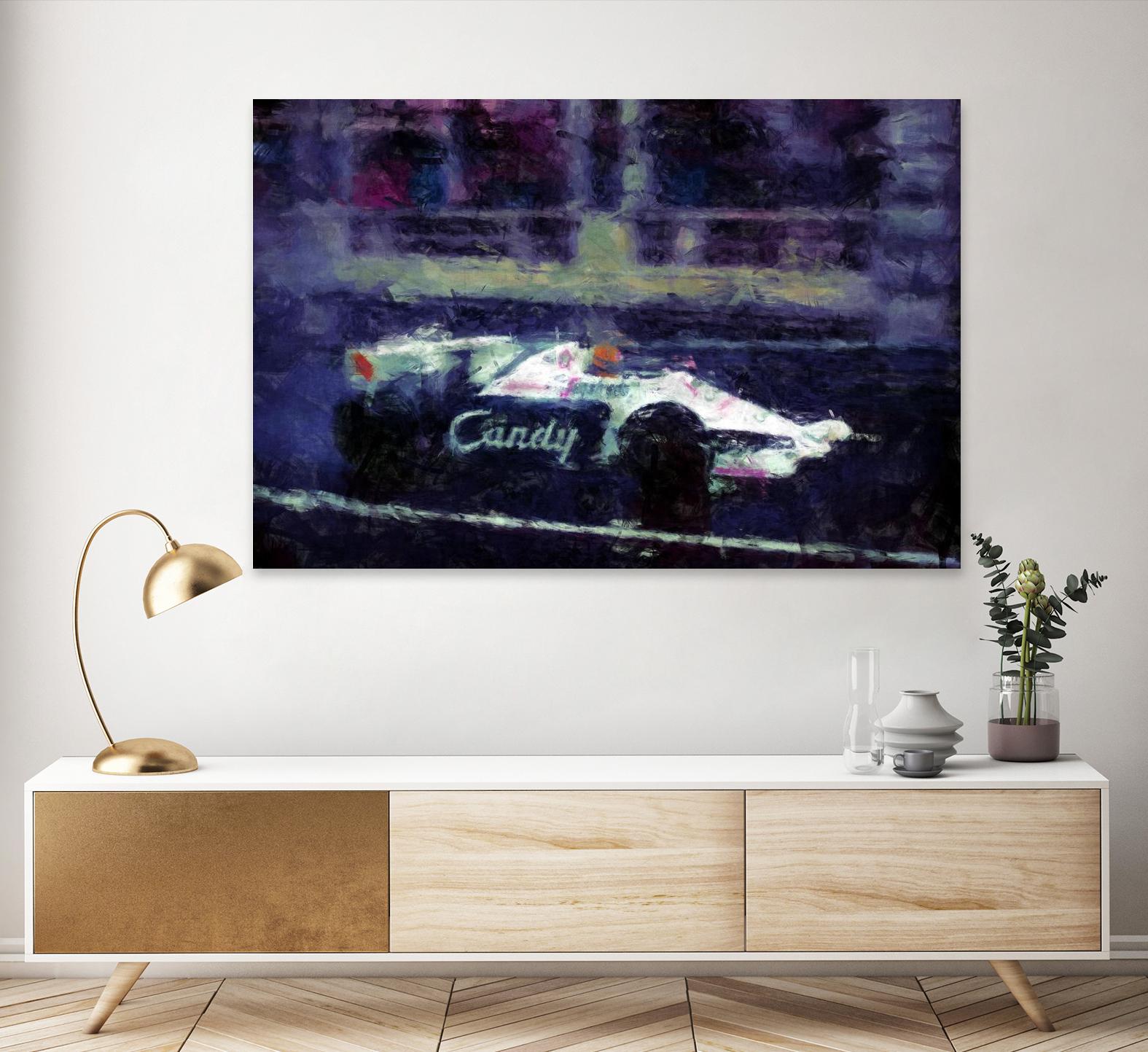 Formula 1 - VIII by Jean-François Dupuis on GIANT ART - black transportation automobile