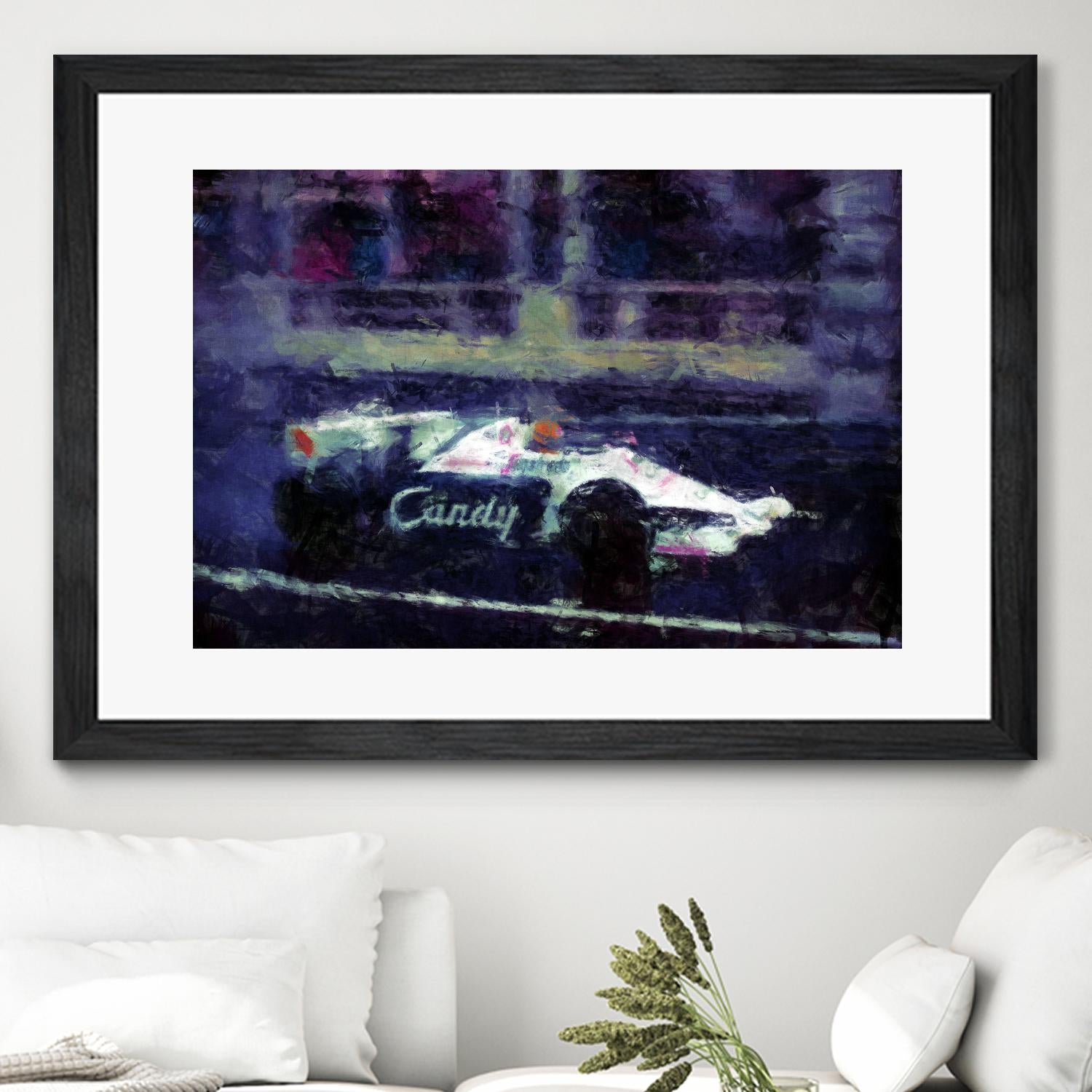 Formula 1 - VIII by Jean-François Dupuis on GIANT ART - black transportation automobile