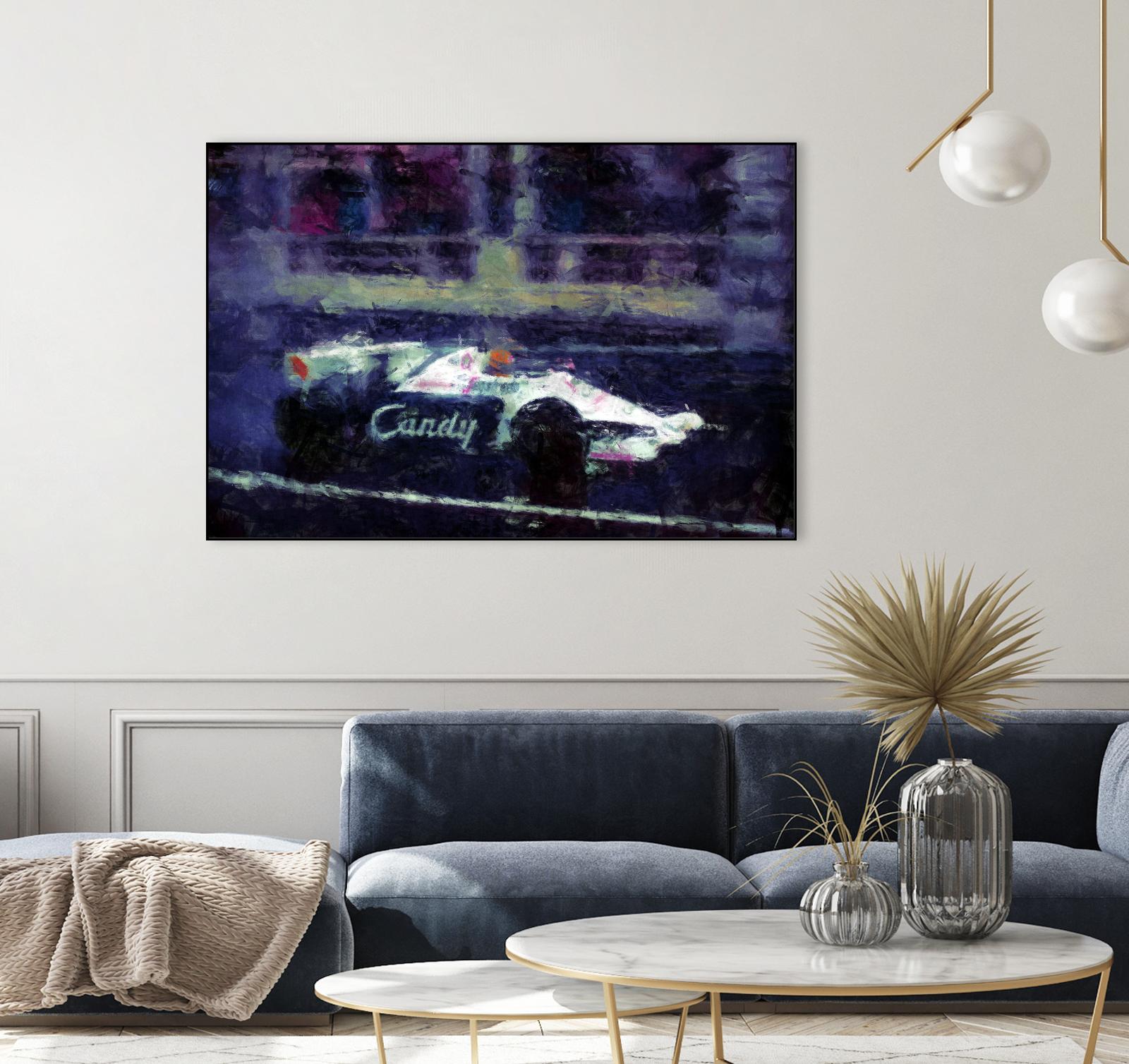 Formula 1 - VIII by Jean-François Dupuis on GIANT ART - black transportation automobile