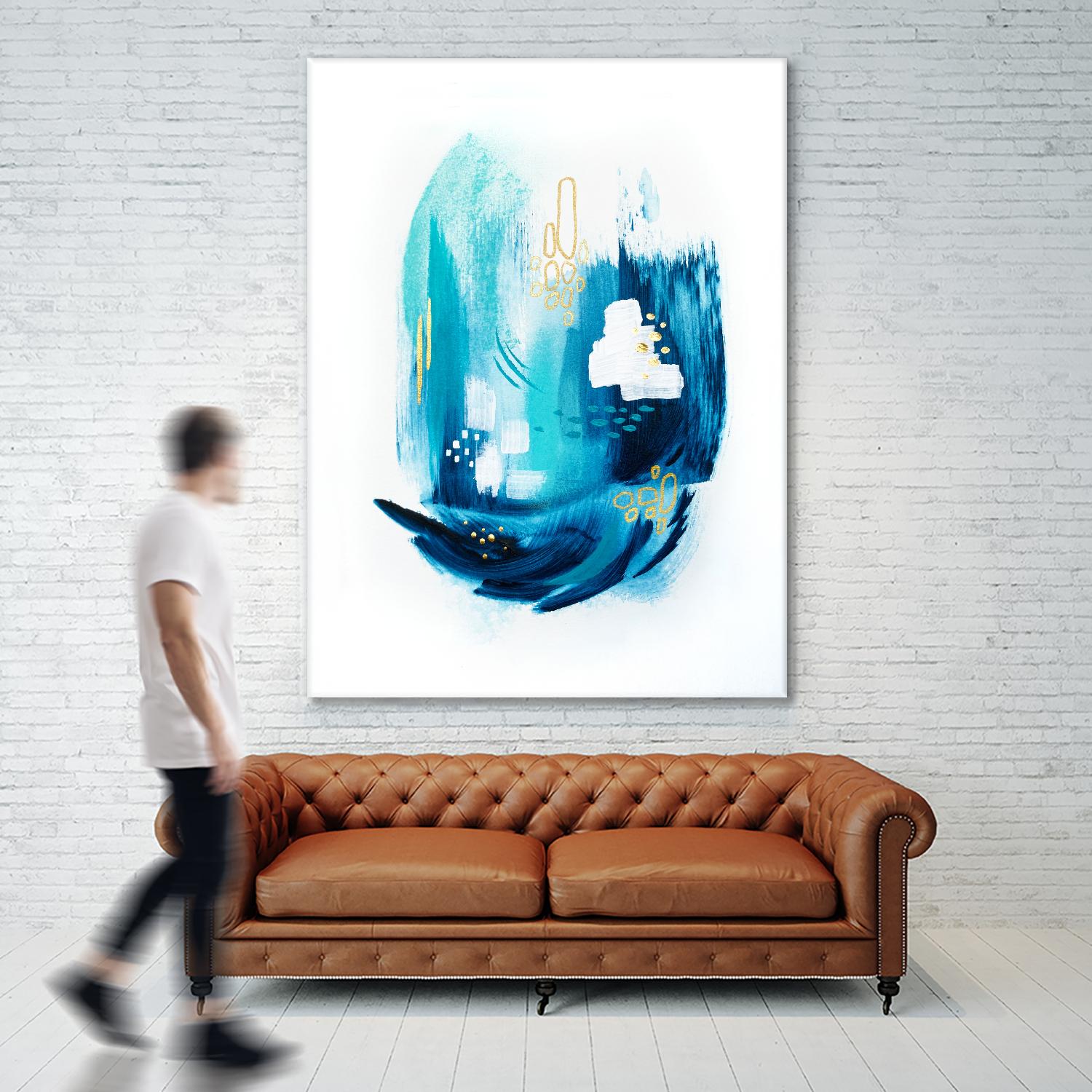 Volcano Sparkle by Alyson Mccrink on GIANT ART - abstract