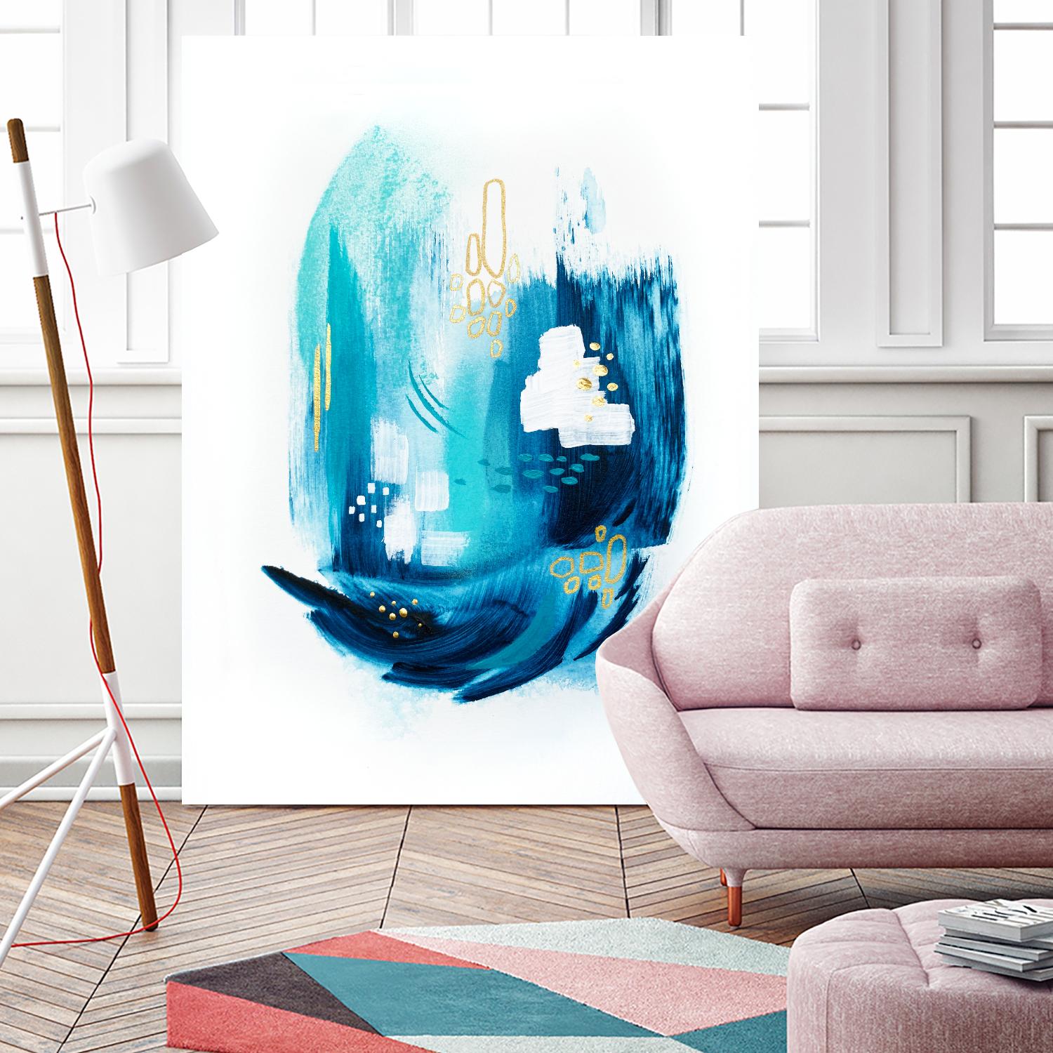 Volcano Sparkle by Alyson Mccrink on GIANT ART - abstract