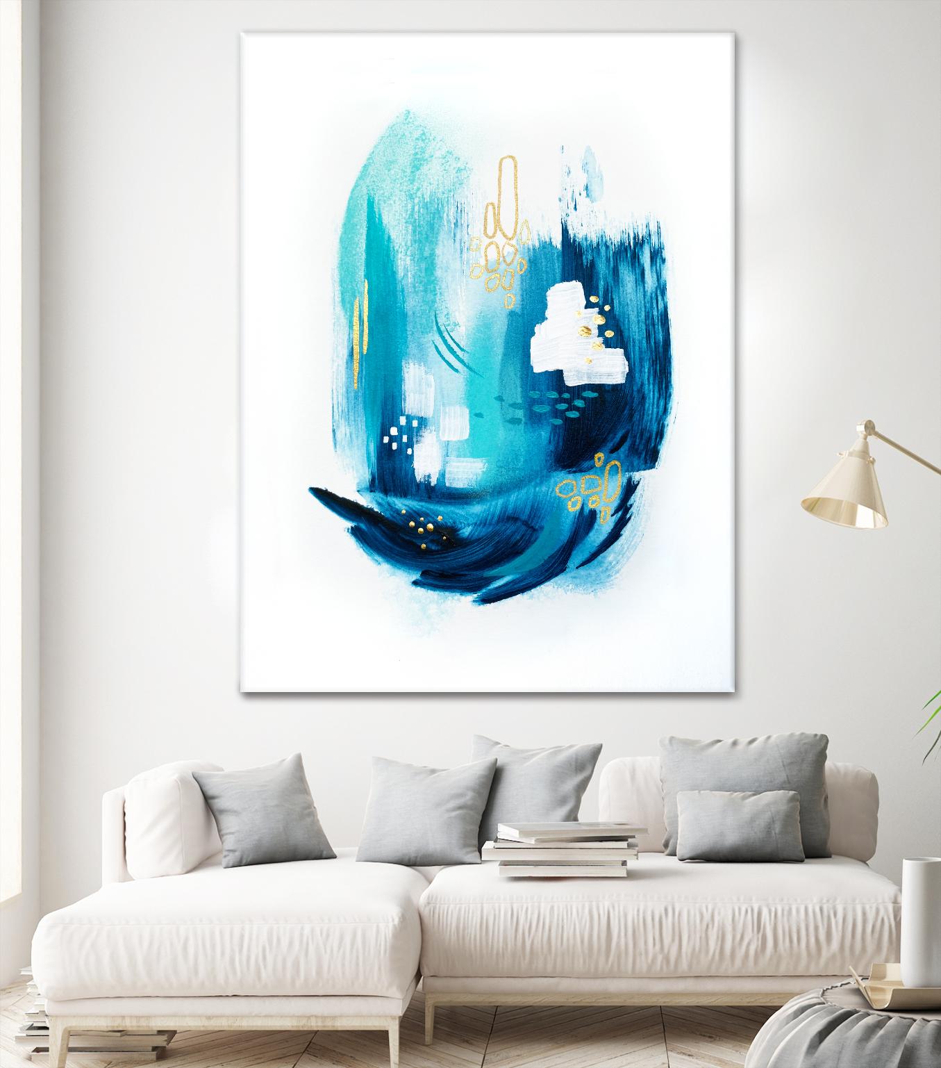 Volcano Sparkle by Alyson Mccrink on GIANT ART - abstract