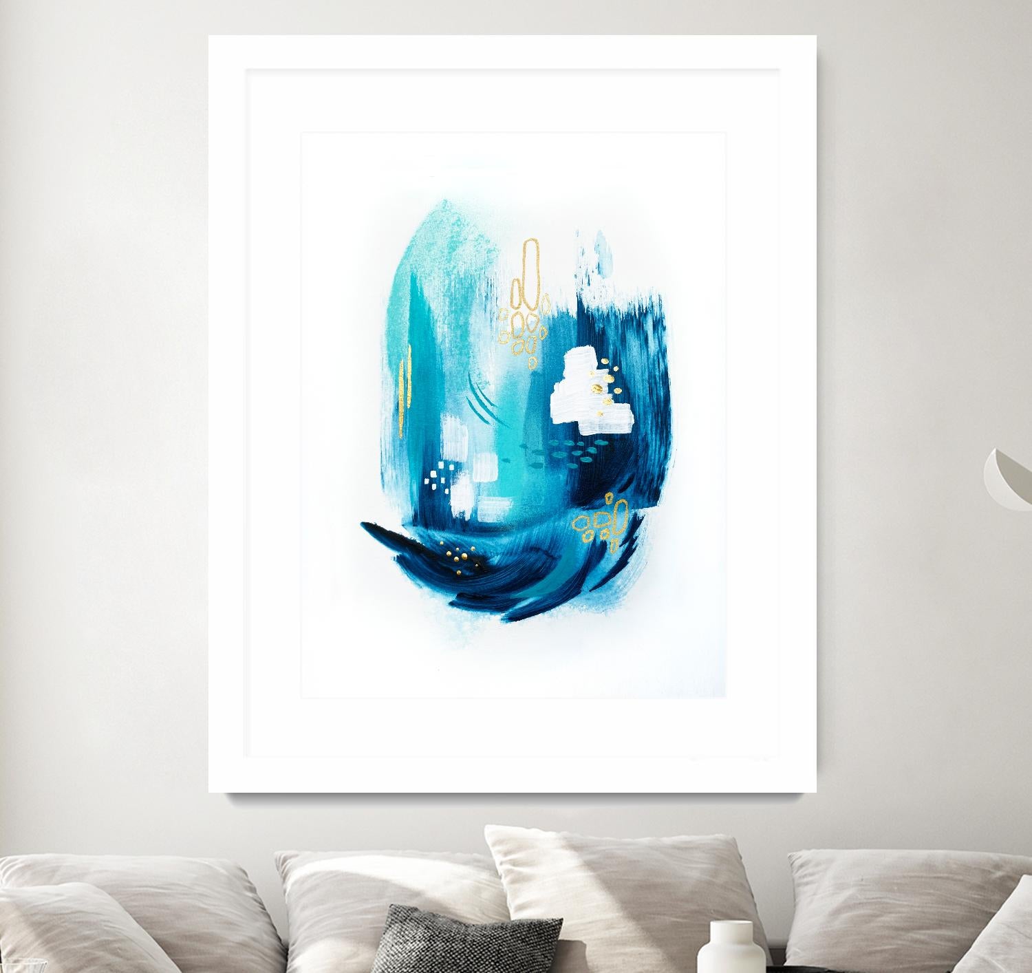 Volcano Sparkle by Alyson Mccrink on GIANT ART - gold abstract eau