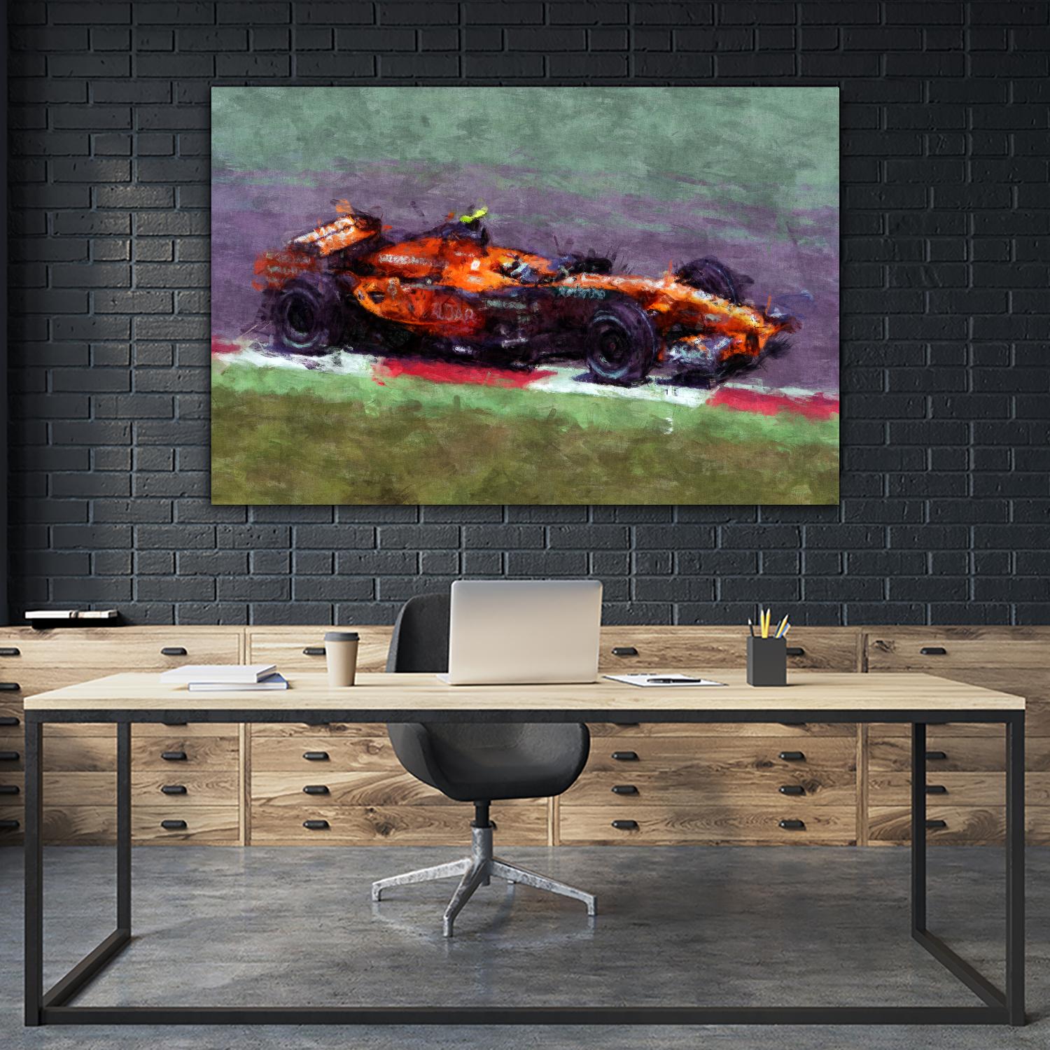 Formula 1 - IX by Jean-François Dupuis on GIANT ART - red transportation automobile