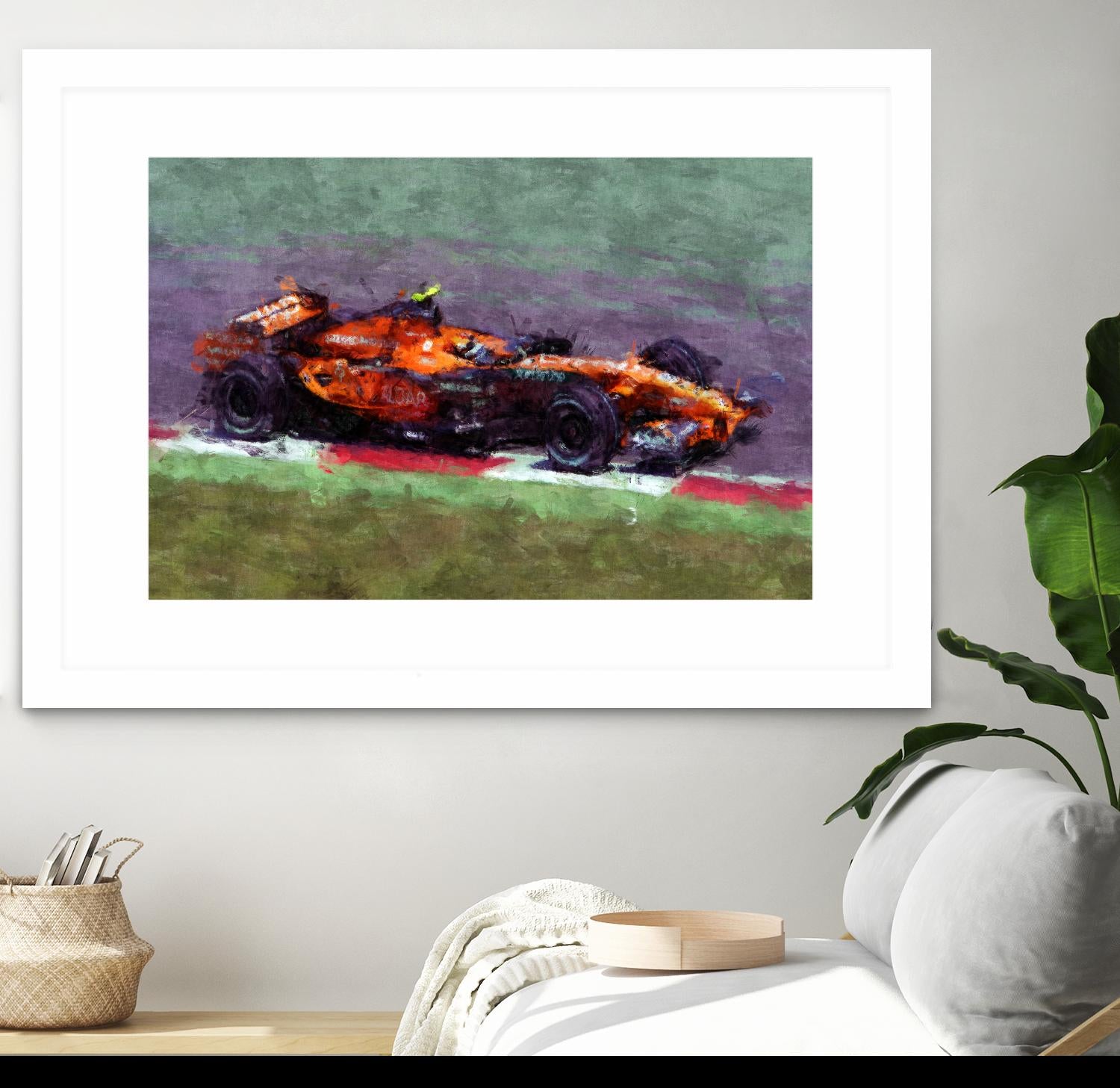 Formula 1 - IX by Jean-François Dupuis on GIANT ART - red transportation automobile