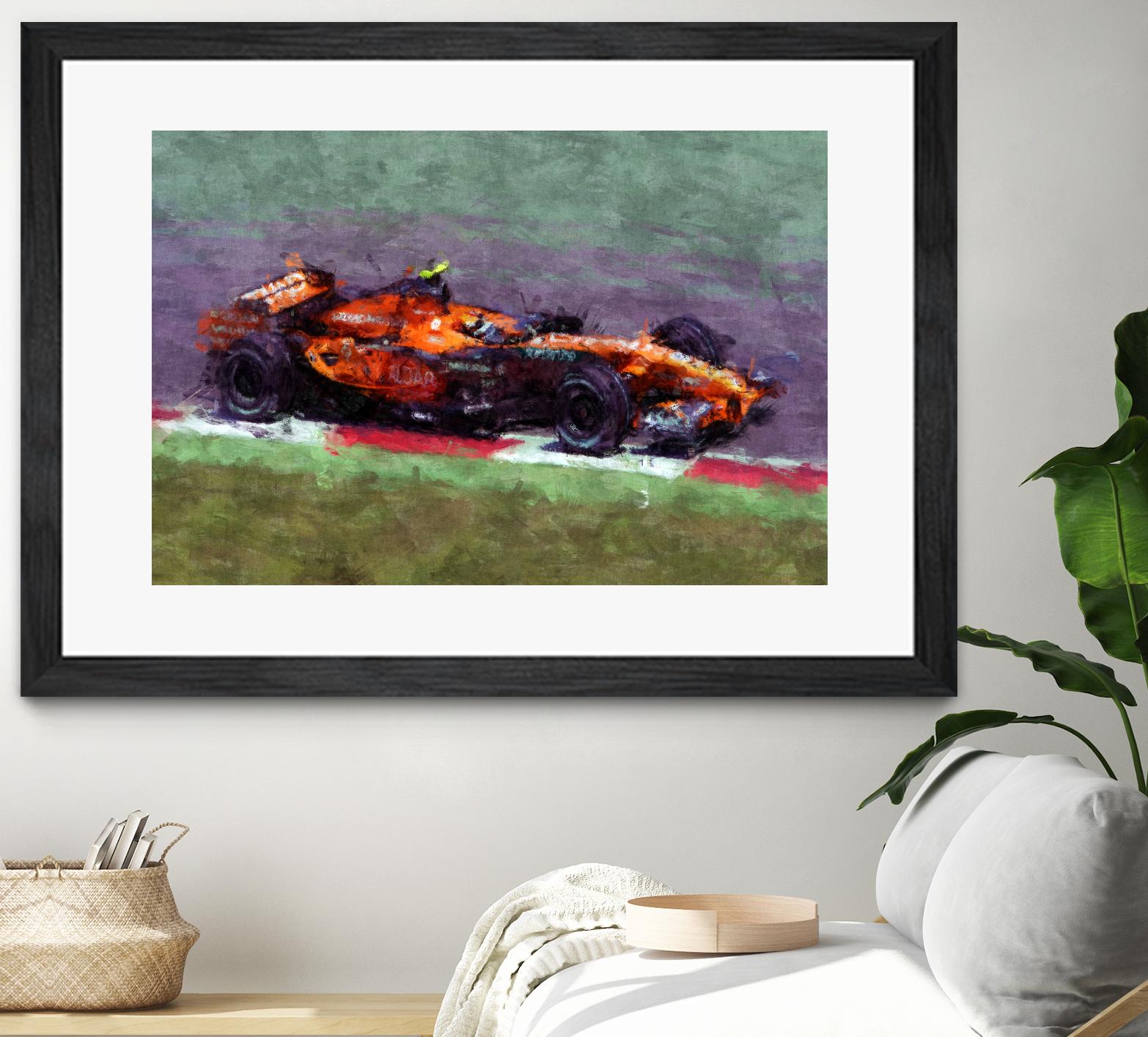 Formula 1 - IX by Jean-François Dupuis on GIANT ART - red transportation automobile