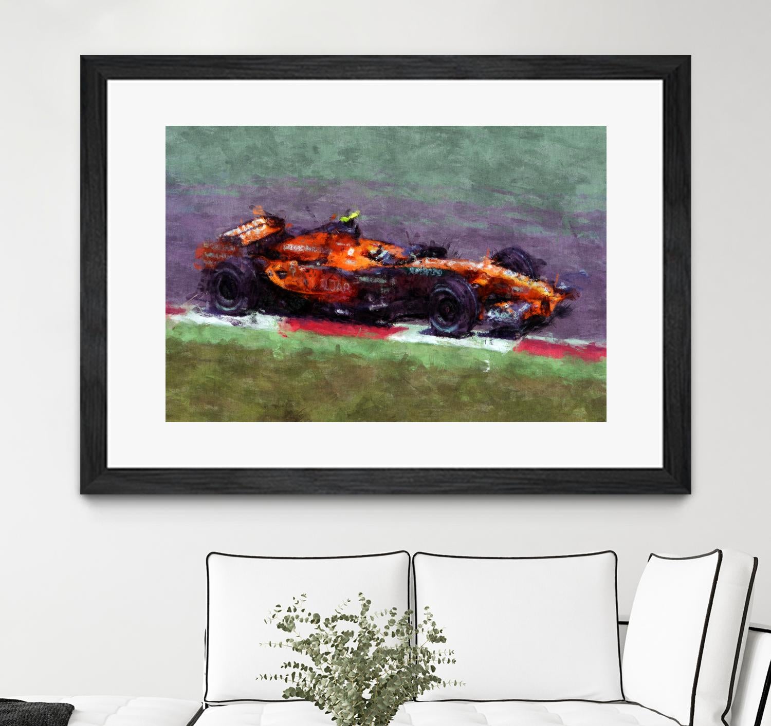 Formula 1 - IX by Jean-François Dupuis on GIANT ART - red transportation automobile