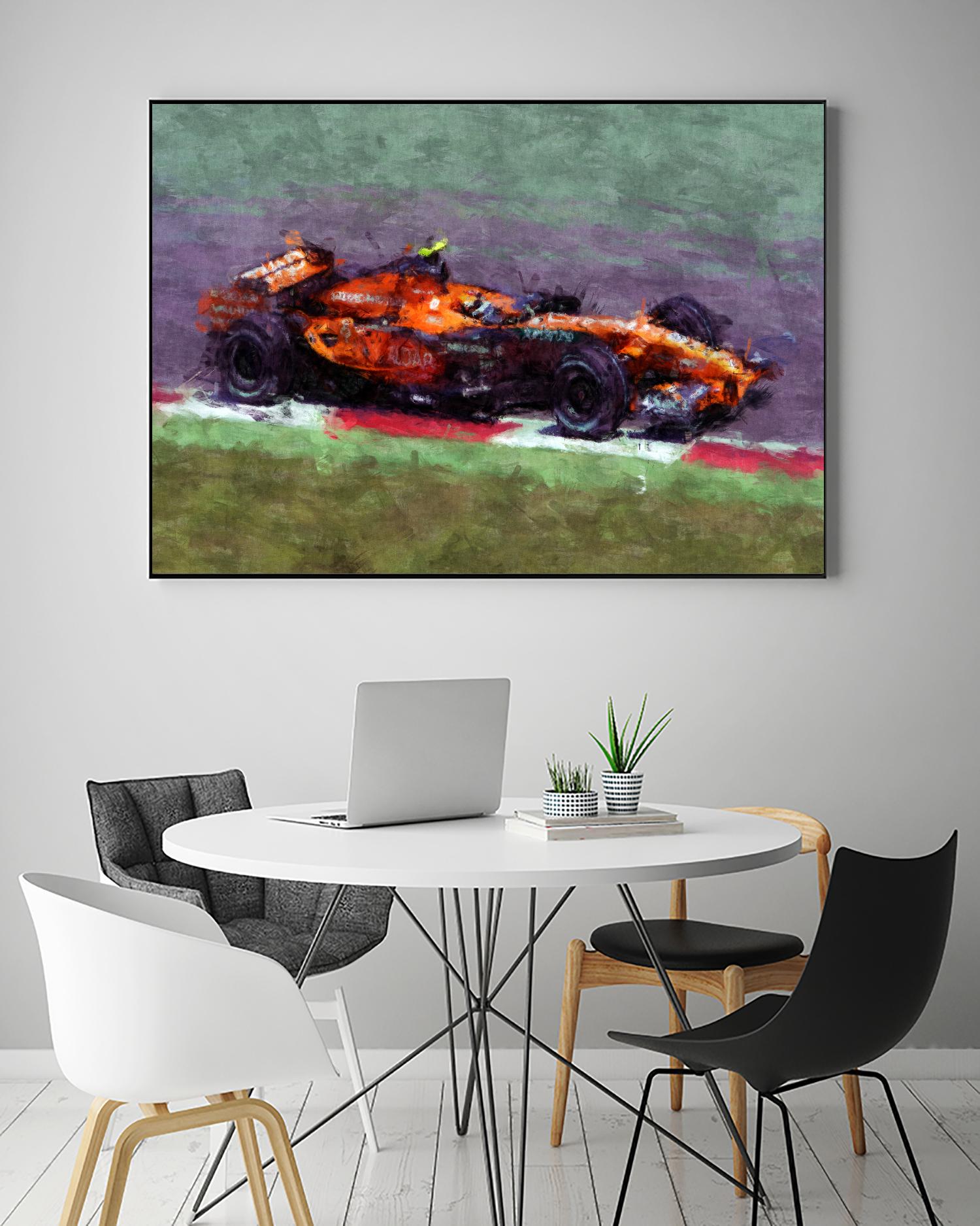 Formula 1 - IX by Jean-François Dupuis on GIANT ART - red transportation automobile