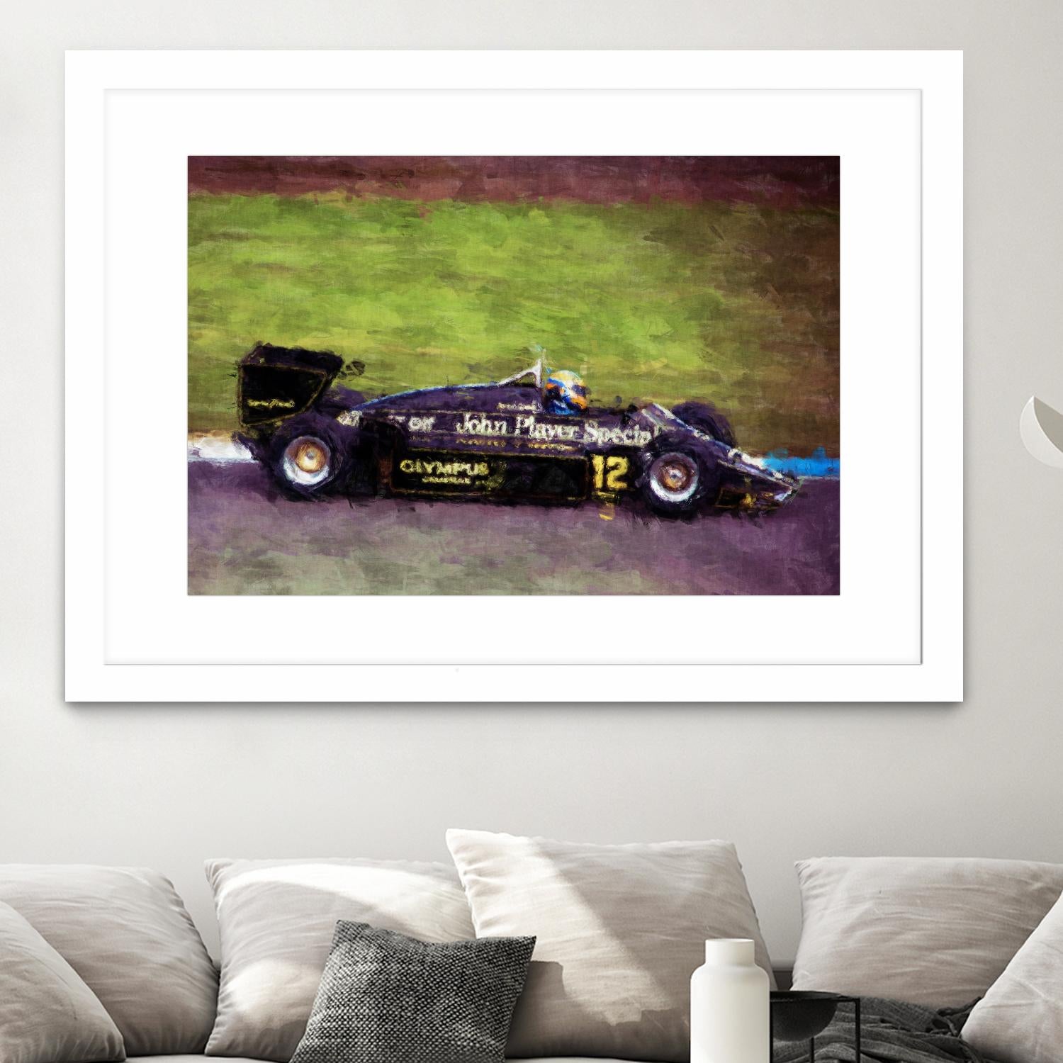 Formula 1 - XI by Jean-François Dupuis on GIANT ART - green transportation automobile