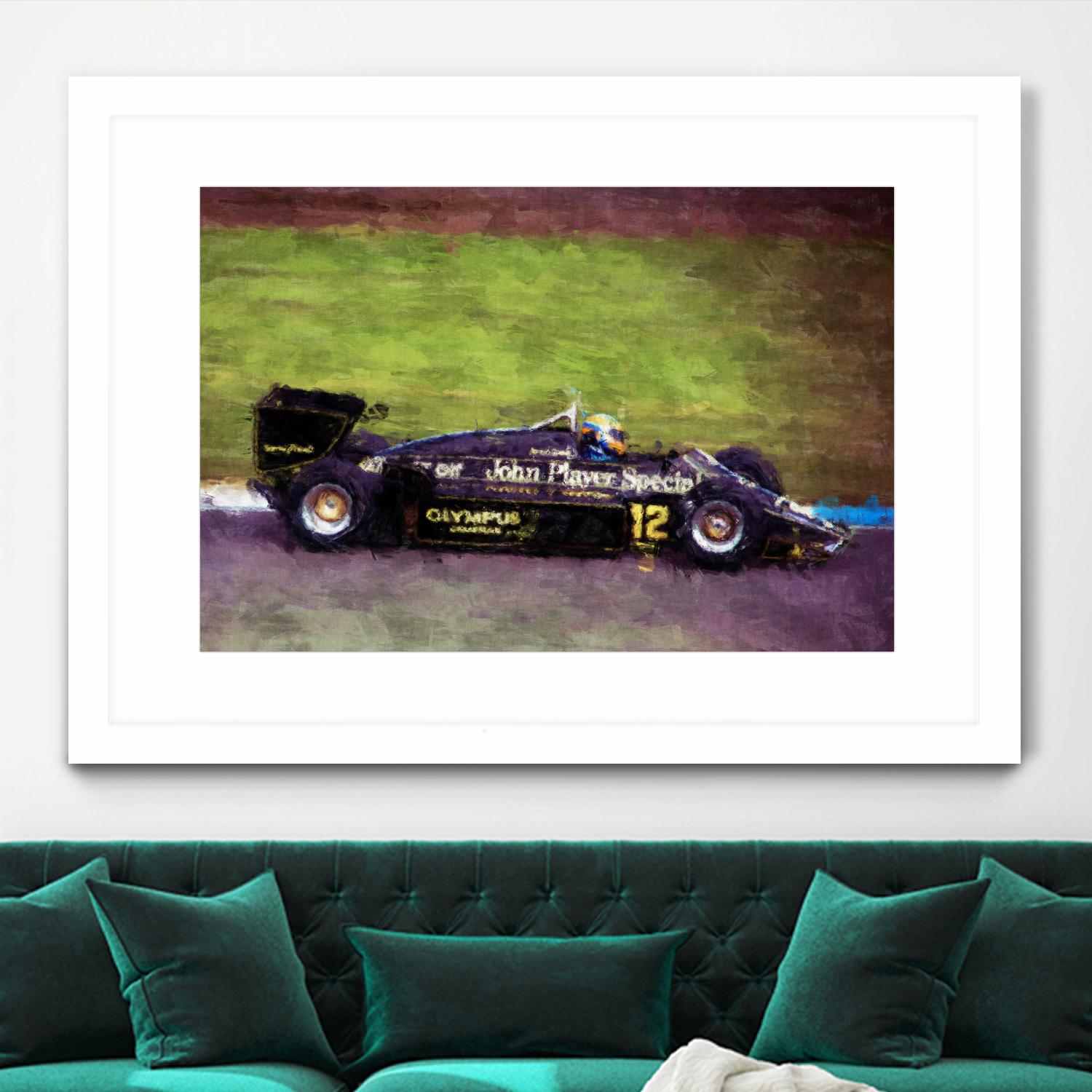 Formula 1 - XI by Jean-François Dupuis on GIANT ART - green transportation automobile