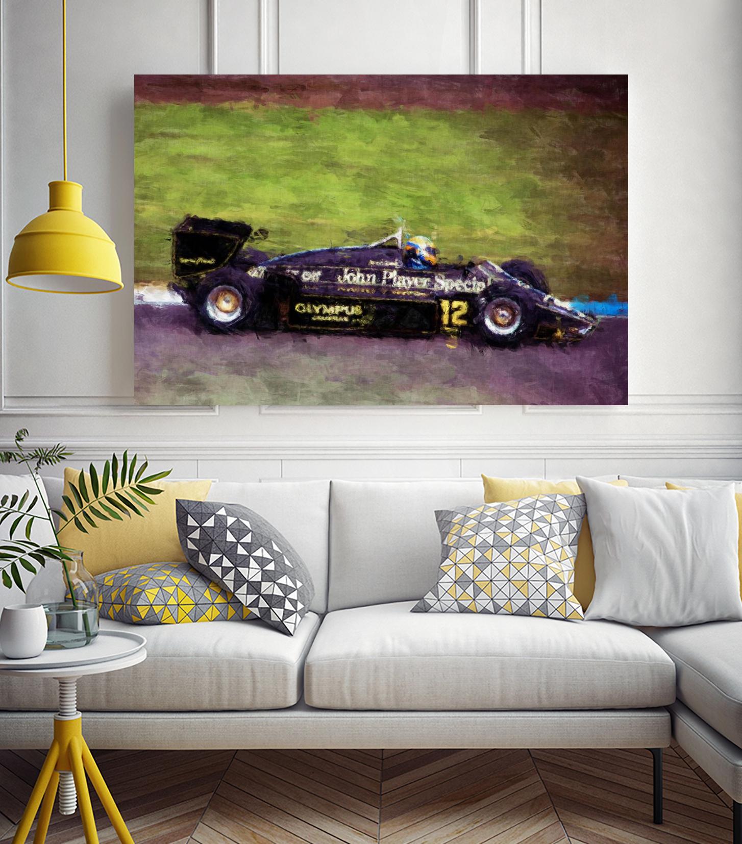 Formula 1 - XI by Jean-François Dupuis on GIANT ART - green transportation automobile