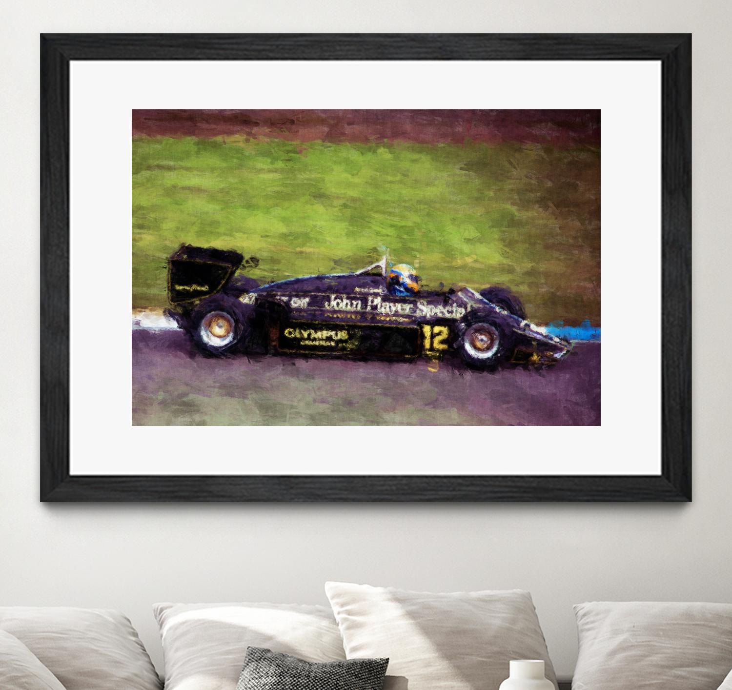 Formula 1 - XI by Jean-François Dupuis on GIANT ART - green transportation automobile