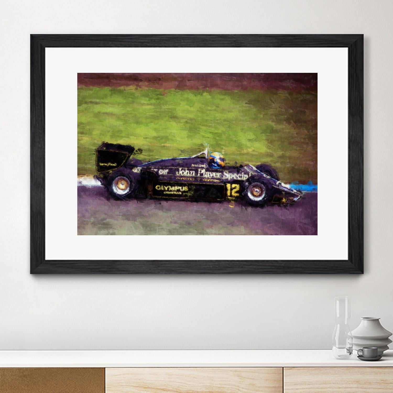 Formula 1 - XI by Jean-François Dupuis on GIANT ART - green transportation automobile