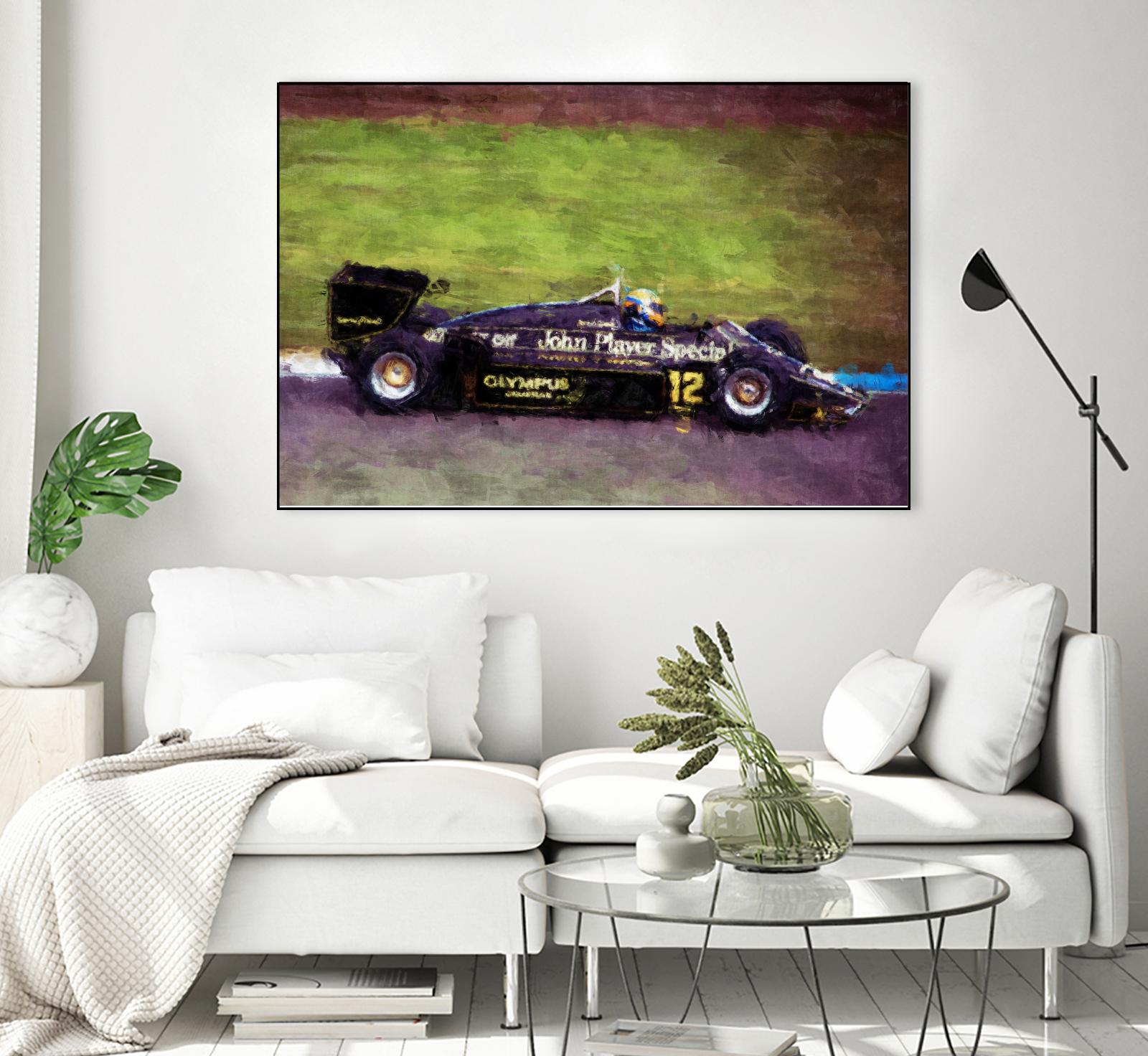 Formula 1 - XI by Jean-François Dupuis on GIANT ART - green transportation automobile