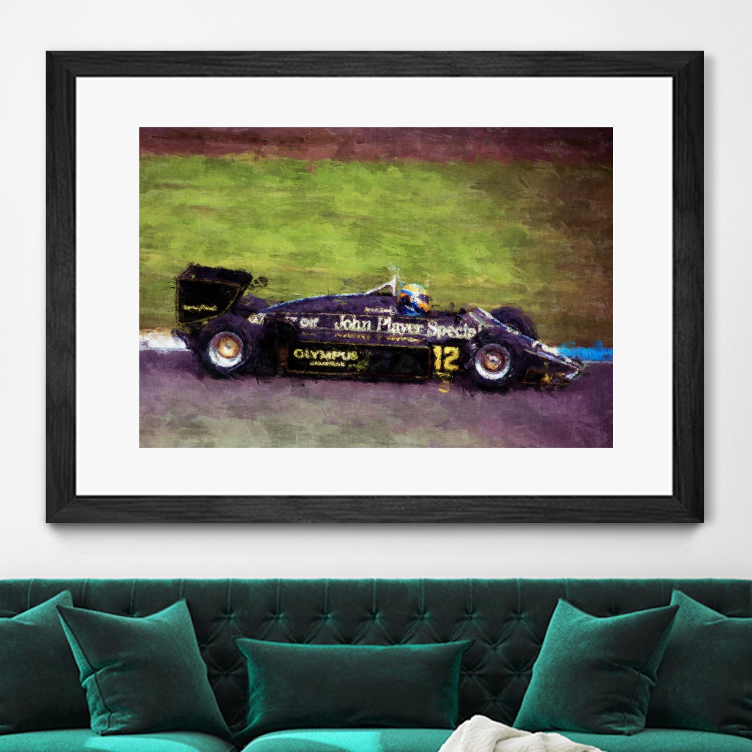 Formula 1 - XI by Jean-François Dupuis on GIANT ART - green transportation automobile