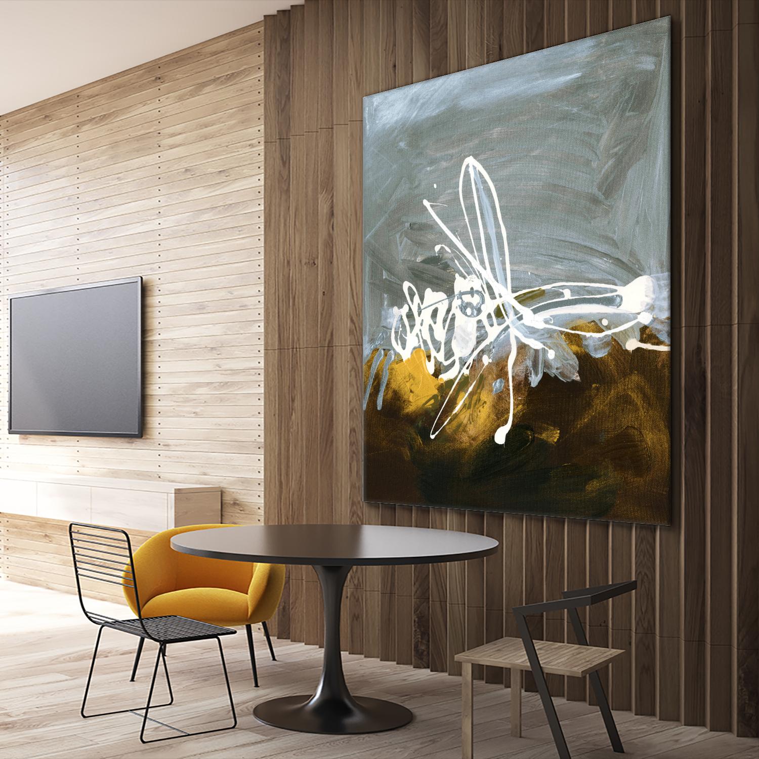 Golden Abstract II by Meejlau on GIANT ART - gold abstract