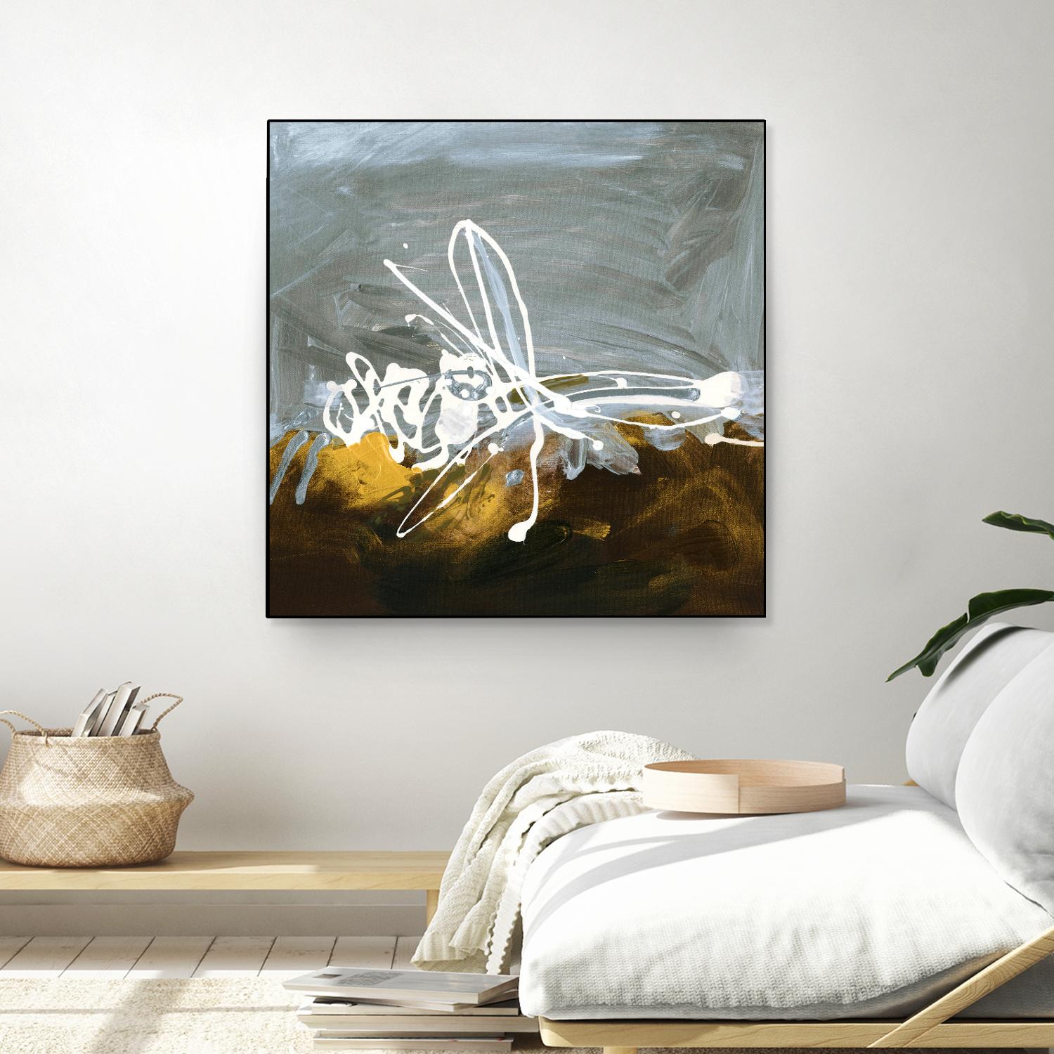 Golden Abstract II by Meejlau on GIANT ART - gold abstract