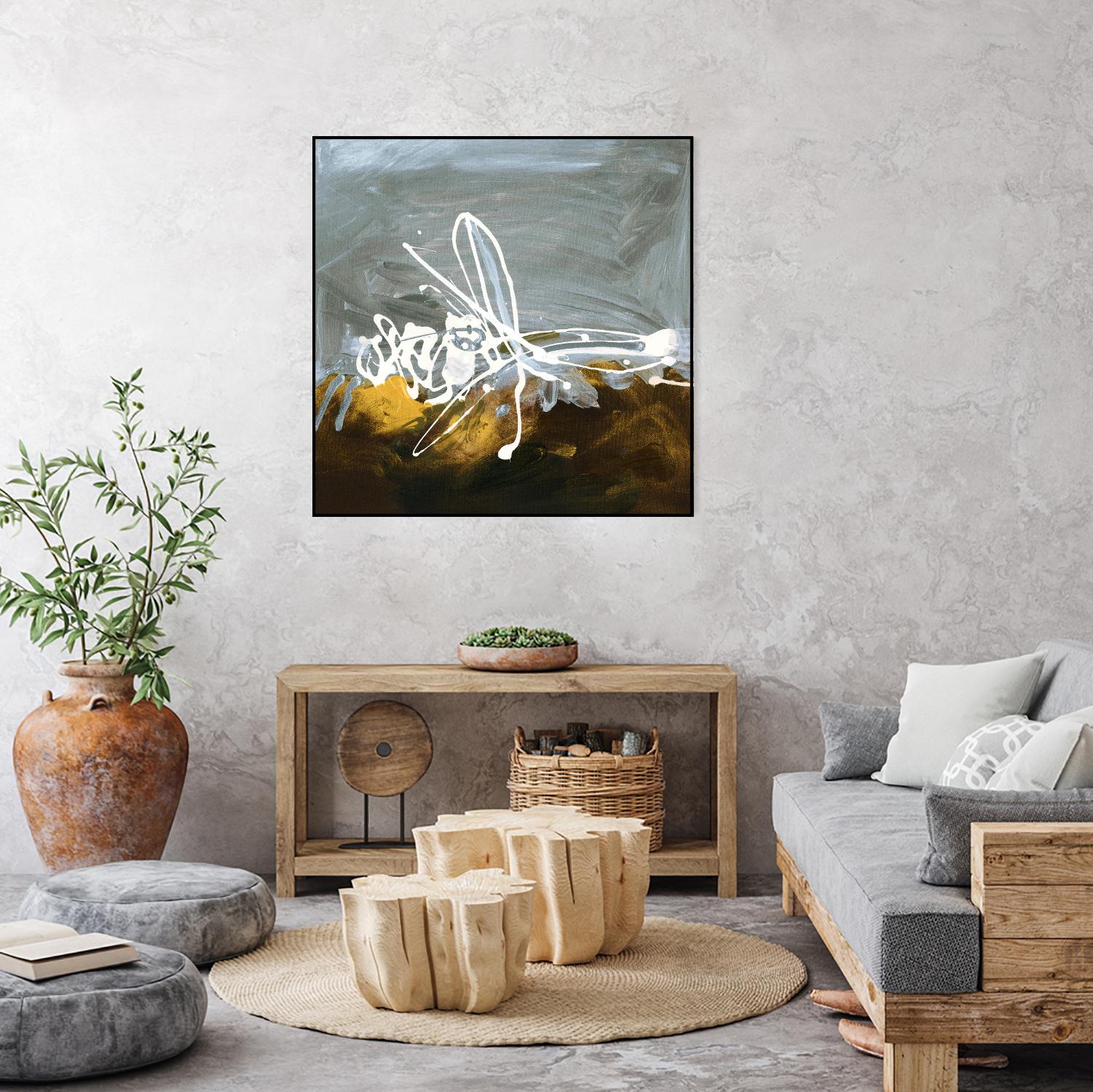 Golden Abstract II by Meejlau on GIANT ART - gold abstract