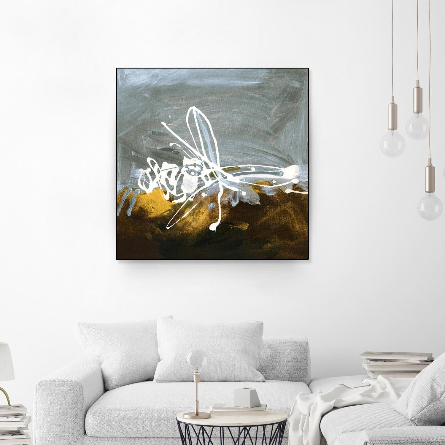 Golden Abstract II by Meejlau on GIANT ART - gold abstract