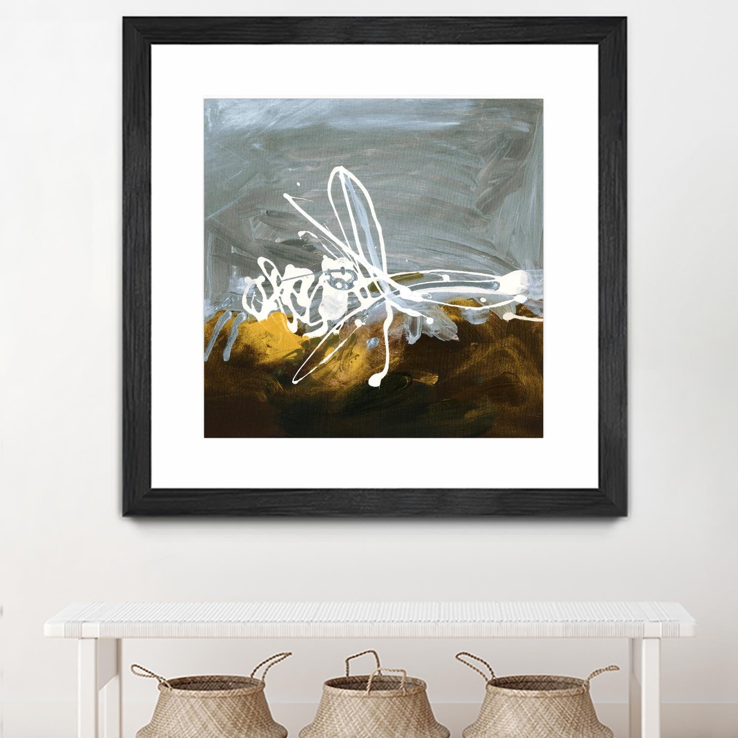 Golden Abstract II by Meejlau on GIANT ART - gold abstract