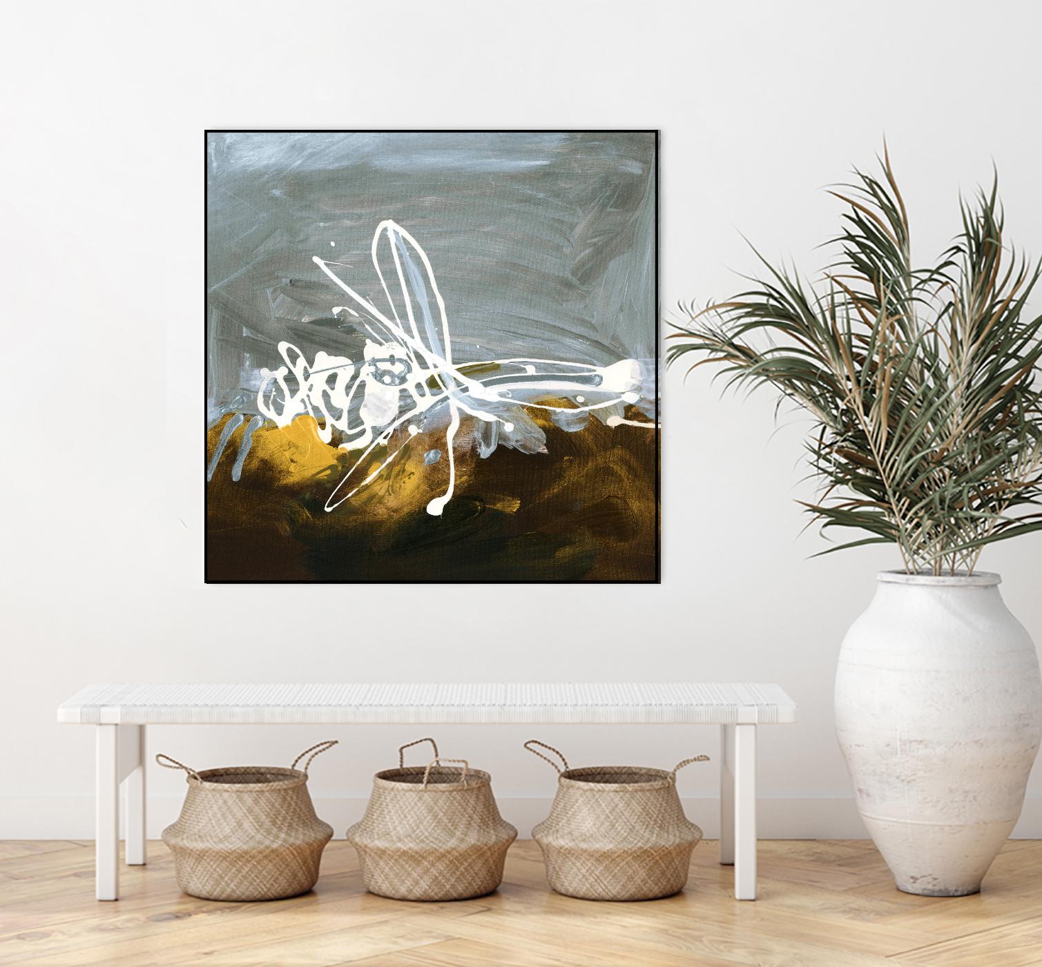 Golden Abstract II by Meejlau on GIANT ART - gold abstract