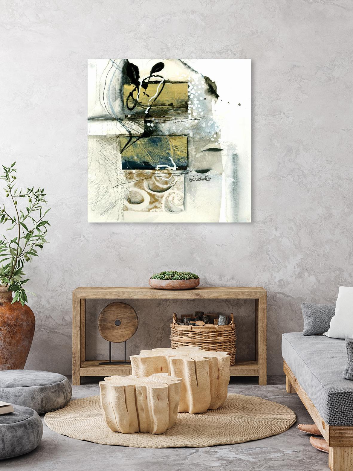 Issue by Sylvie Cloutier on GIANT ART - white abstract quebec artists