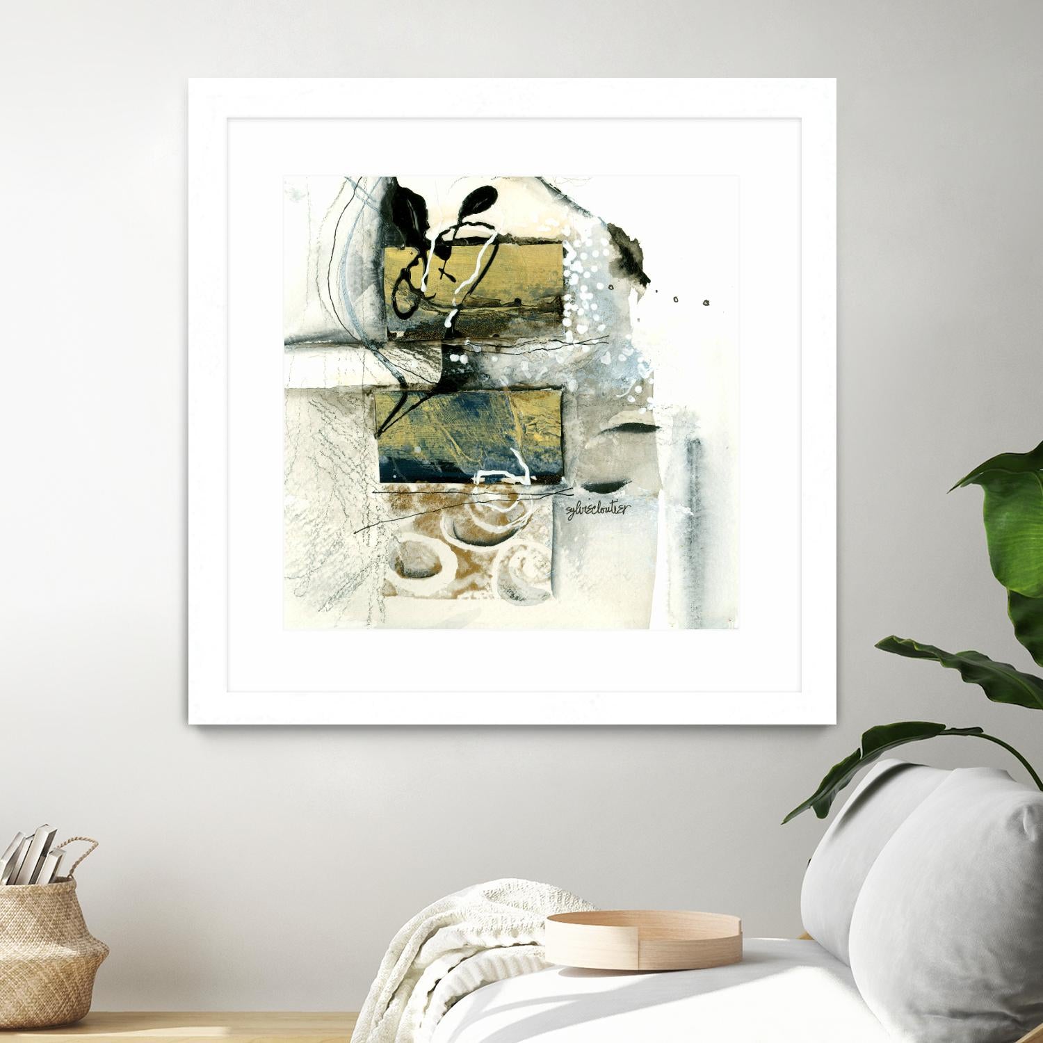 Issue by Sylvie Cloutier on GIANT ART - white abstract quebec artists