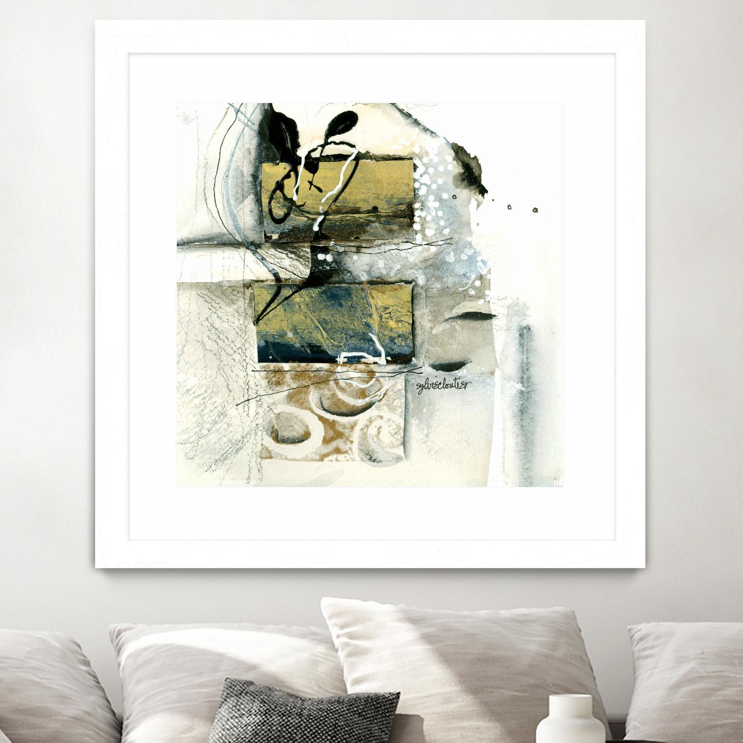 Issue by Sylvie Cloutier on GIANT ART - white abstract quebec artists