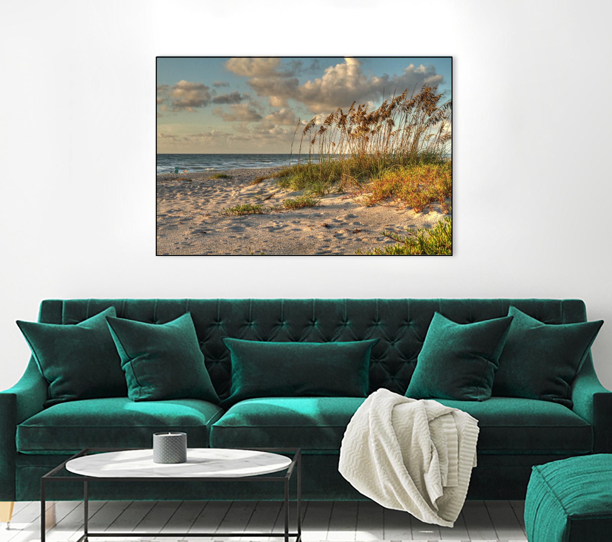 Indialantic 2 by Rene Griffith on GIANT ART - beige costal sand