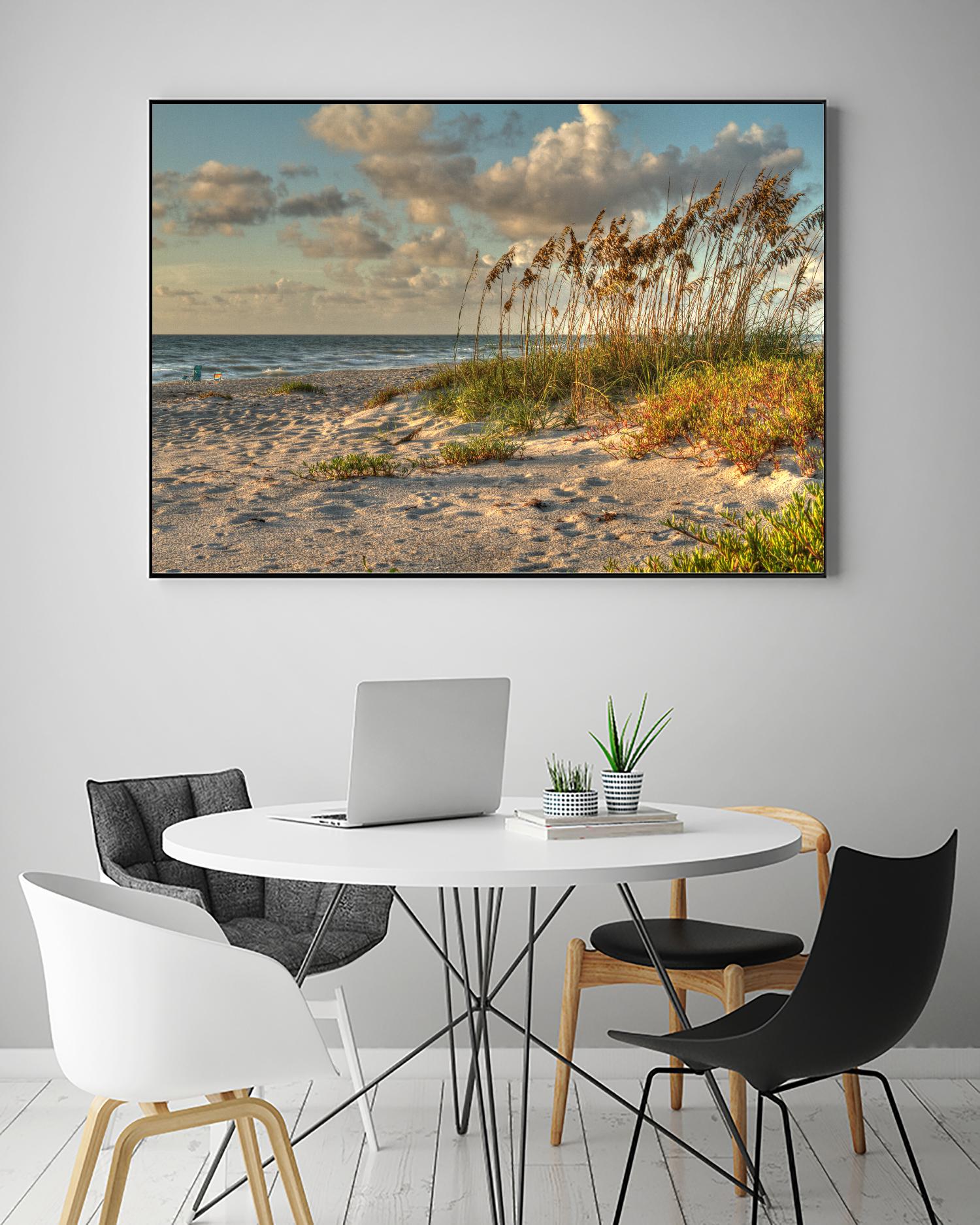 Indialantic 2 by Rene Griffith on GIANT ART - beige costal sand