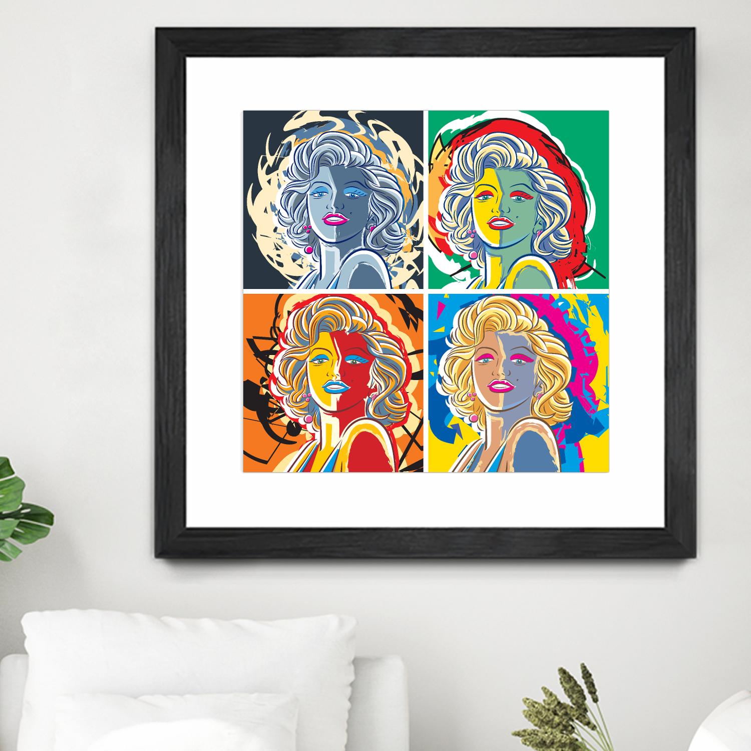 4 Madolyn by Ray Lengelé on GIANT ART - red animé films