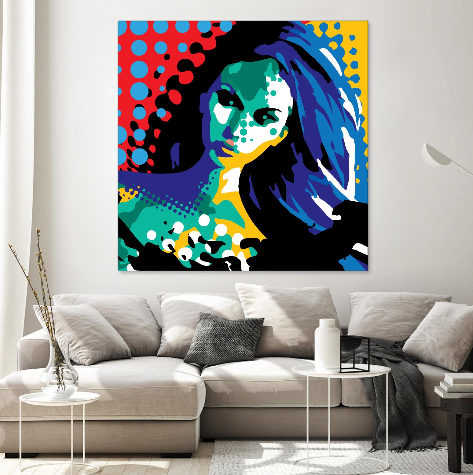 Secret by Ray Lengelé on GIANT ART - red animé face