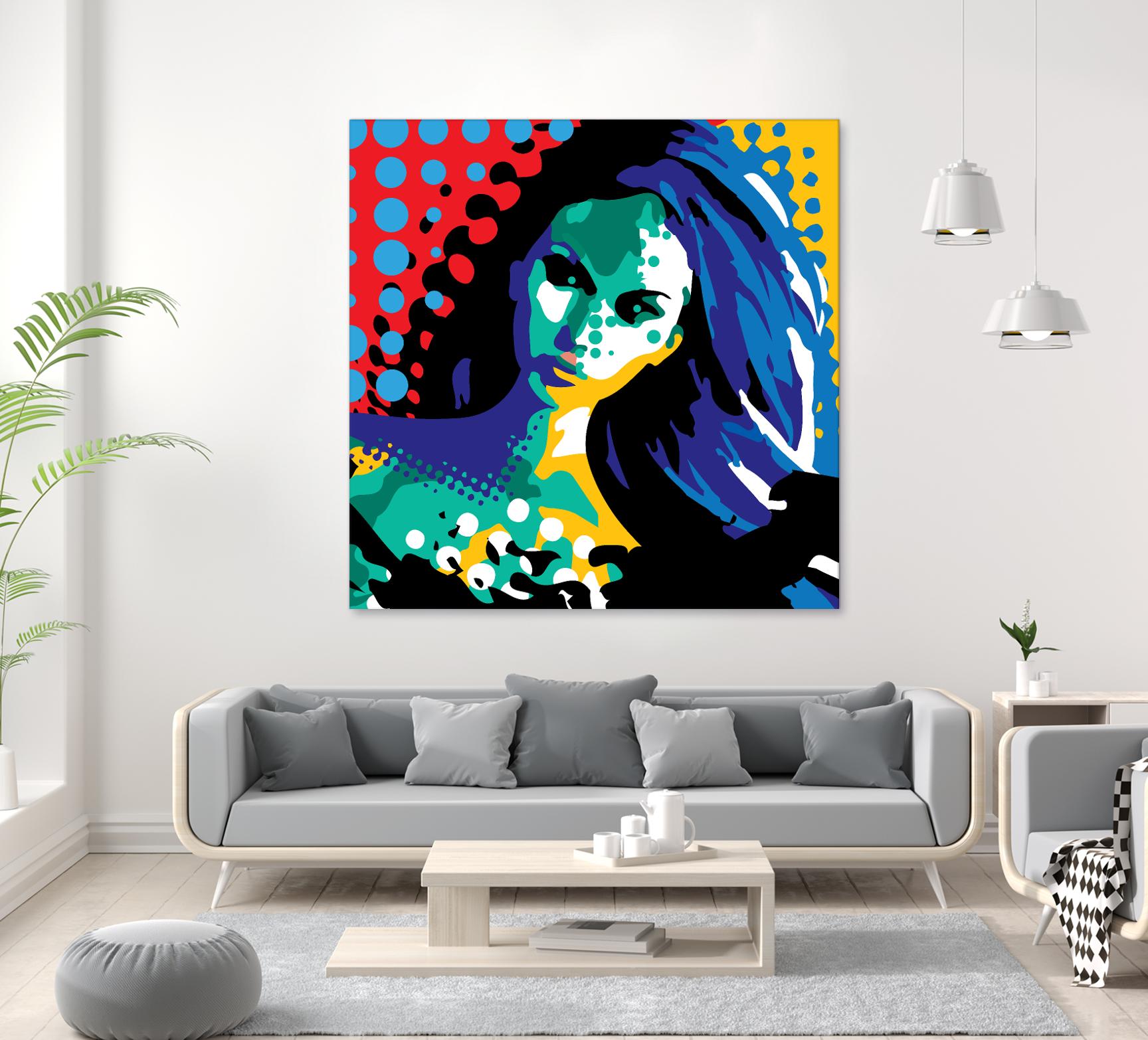 Secret by Ray Lengelé on GIANT ART - red animé face