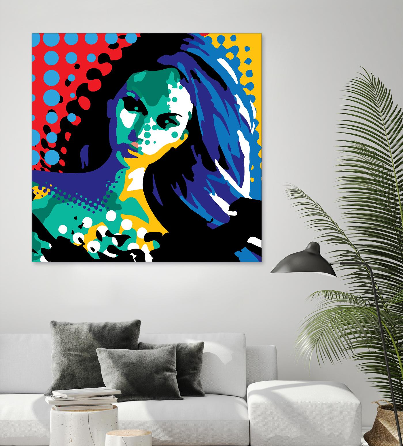 Secret by Ray Lengelé on GIANT ART - red animé face