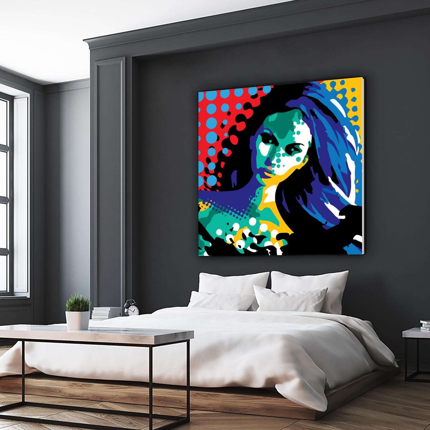 Secret by Ray Lengelé on GIANT ART - red animé face