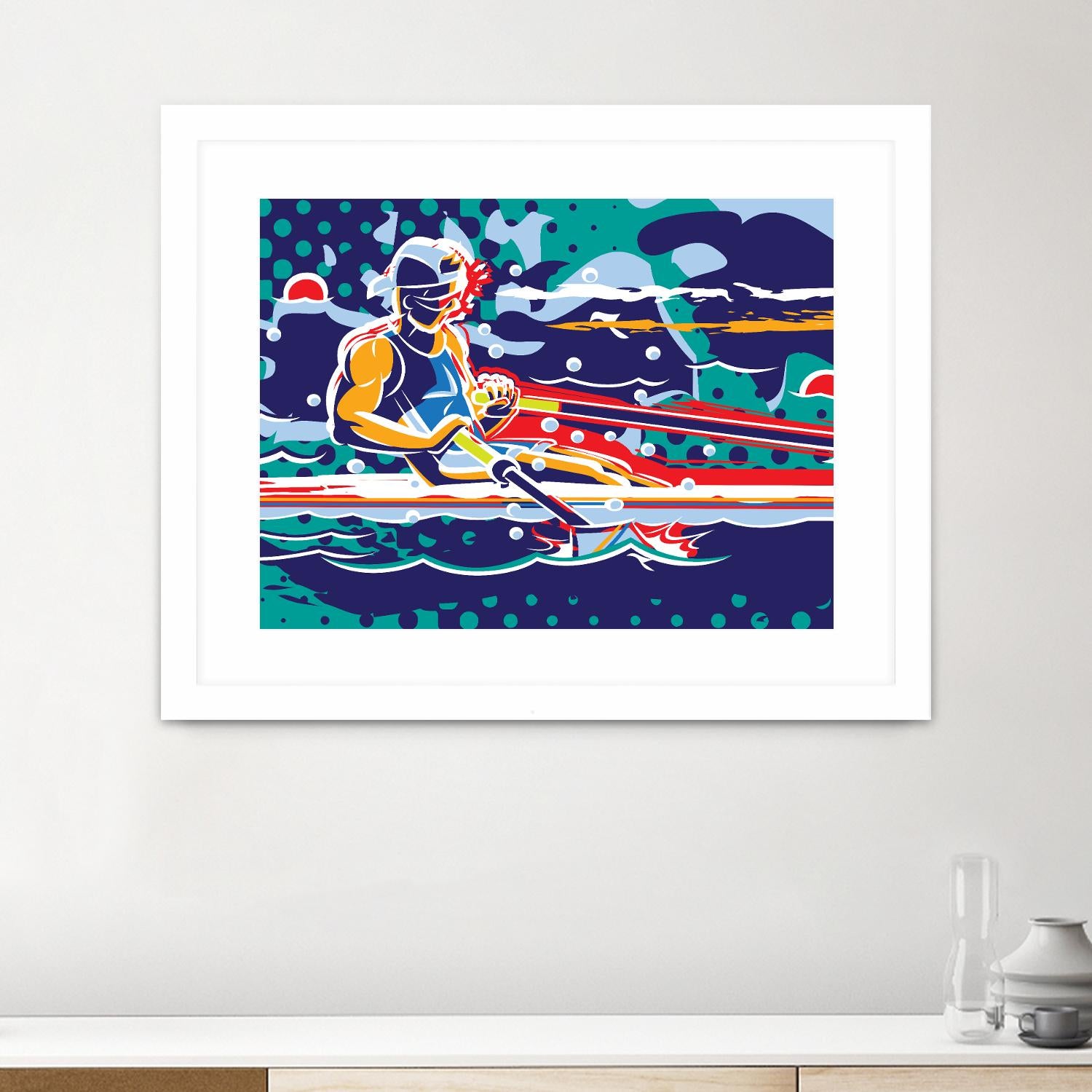 Avirow by Ray Lengelé on GIANT ART - red figurative artistes du québec