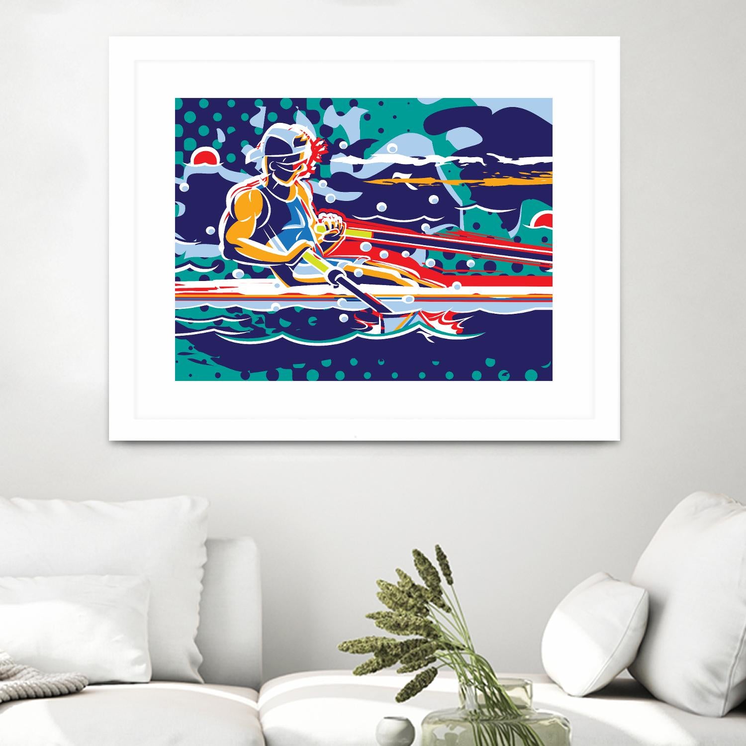 Avirow by Ray Lengelé on GIANT ART - red figurative artistes du québec