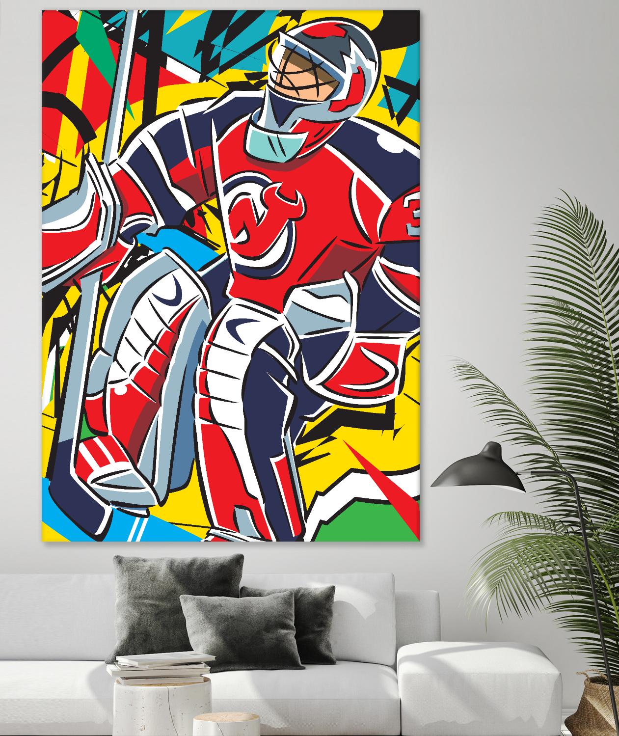 Martin B. by Ray Lengelé on GIANT ART - red animé hockey