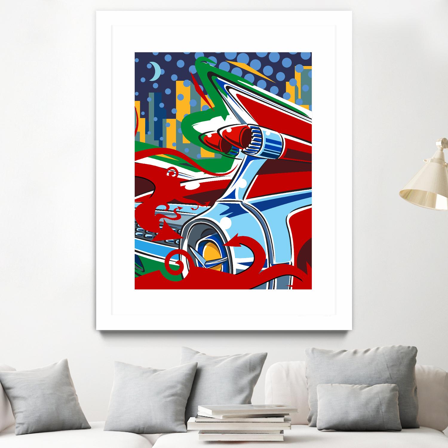 Cady Yak by Ray Lengelé on GIANT ART - red animé artistes du québec