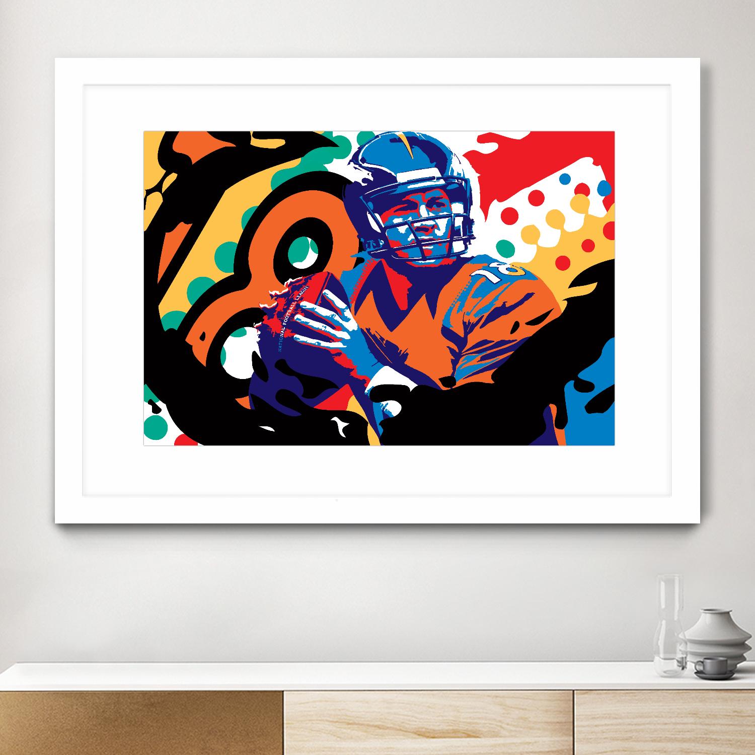 Man inc by Ray Lengelé on GIANT ART - orange figurative ball