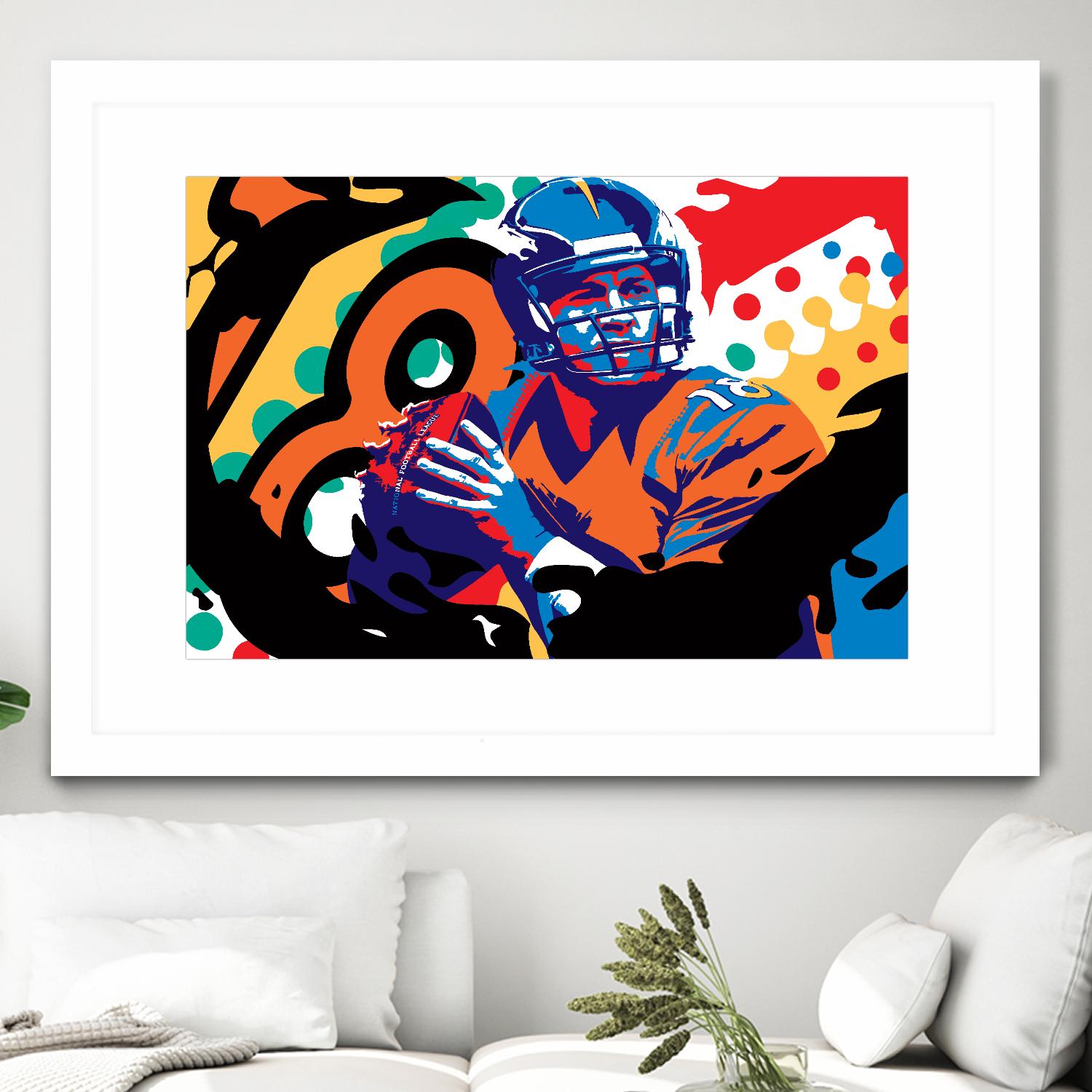 Man inc by Ray Lengelé on GIANT ART - orange figurative ball