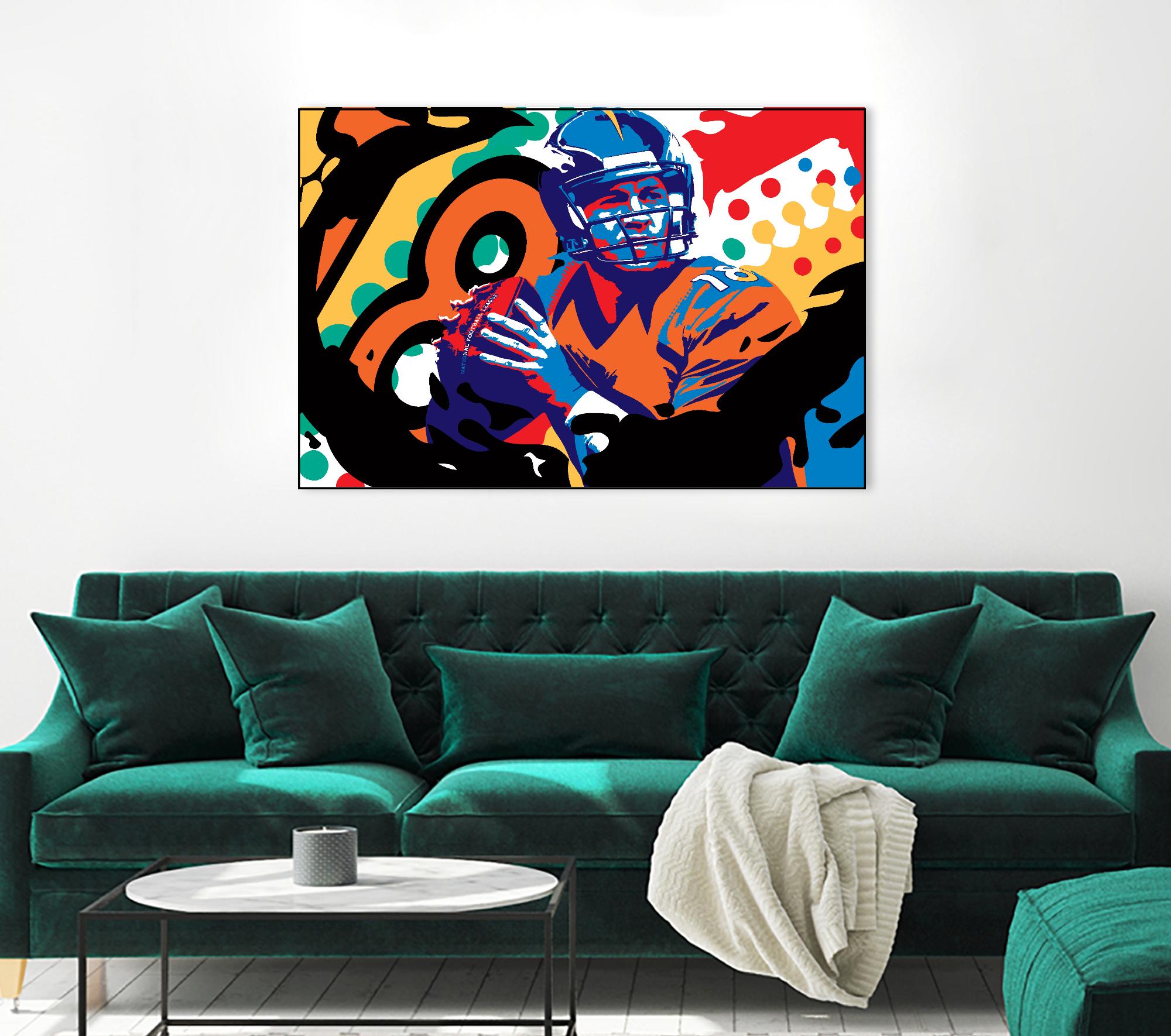 Man inc by Ray Lengelé on GIANT ART - orange figurative ball